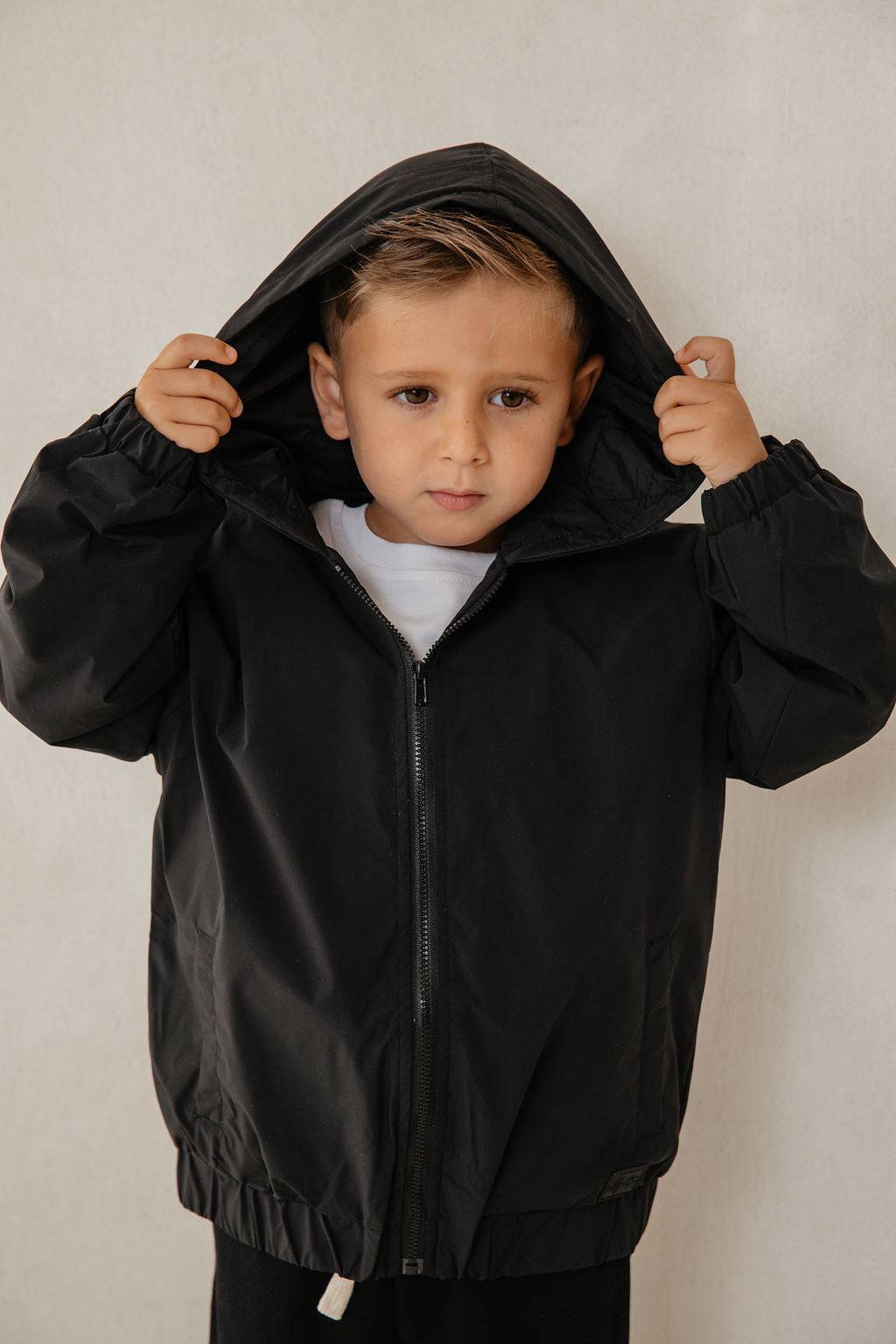 מעיל שחור - Hipster