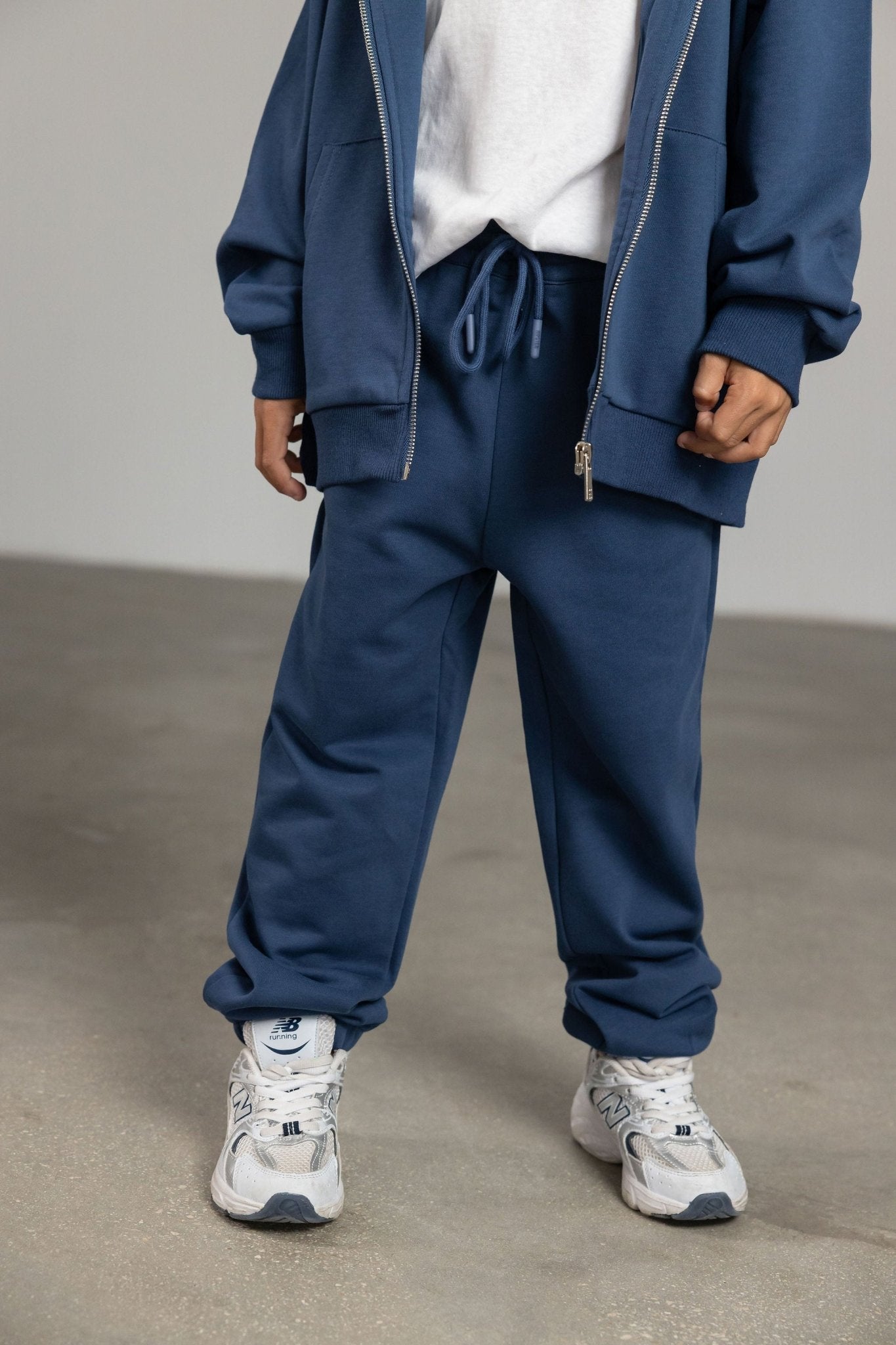 מכנס בייסיק ארוך כחול נייבי - Hipster