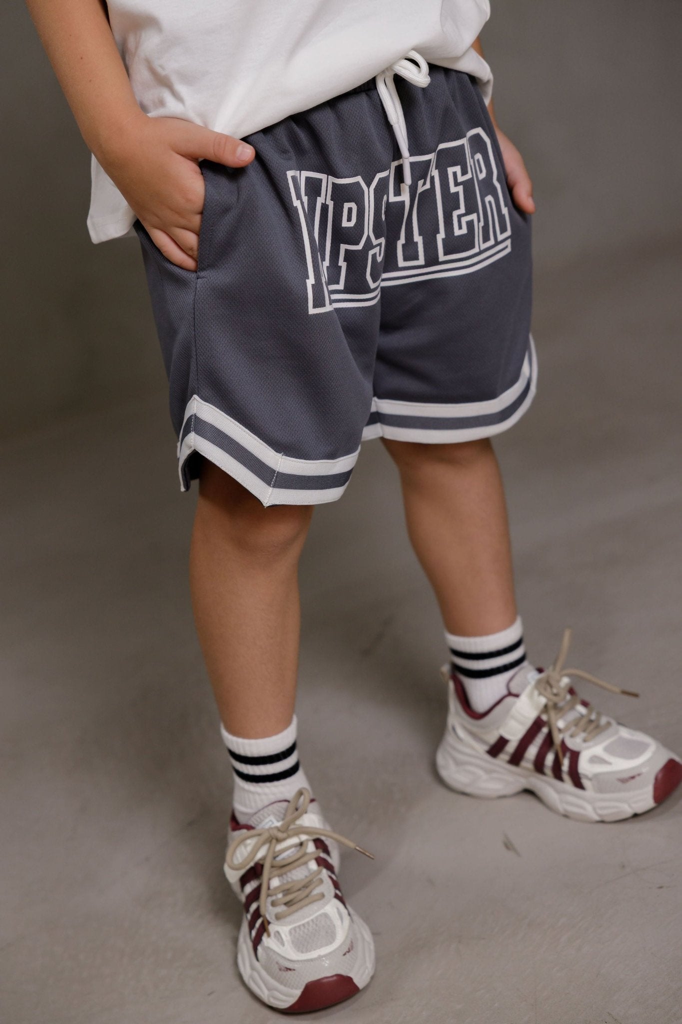 מכנס כדורסל אפור - Hipster