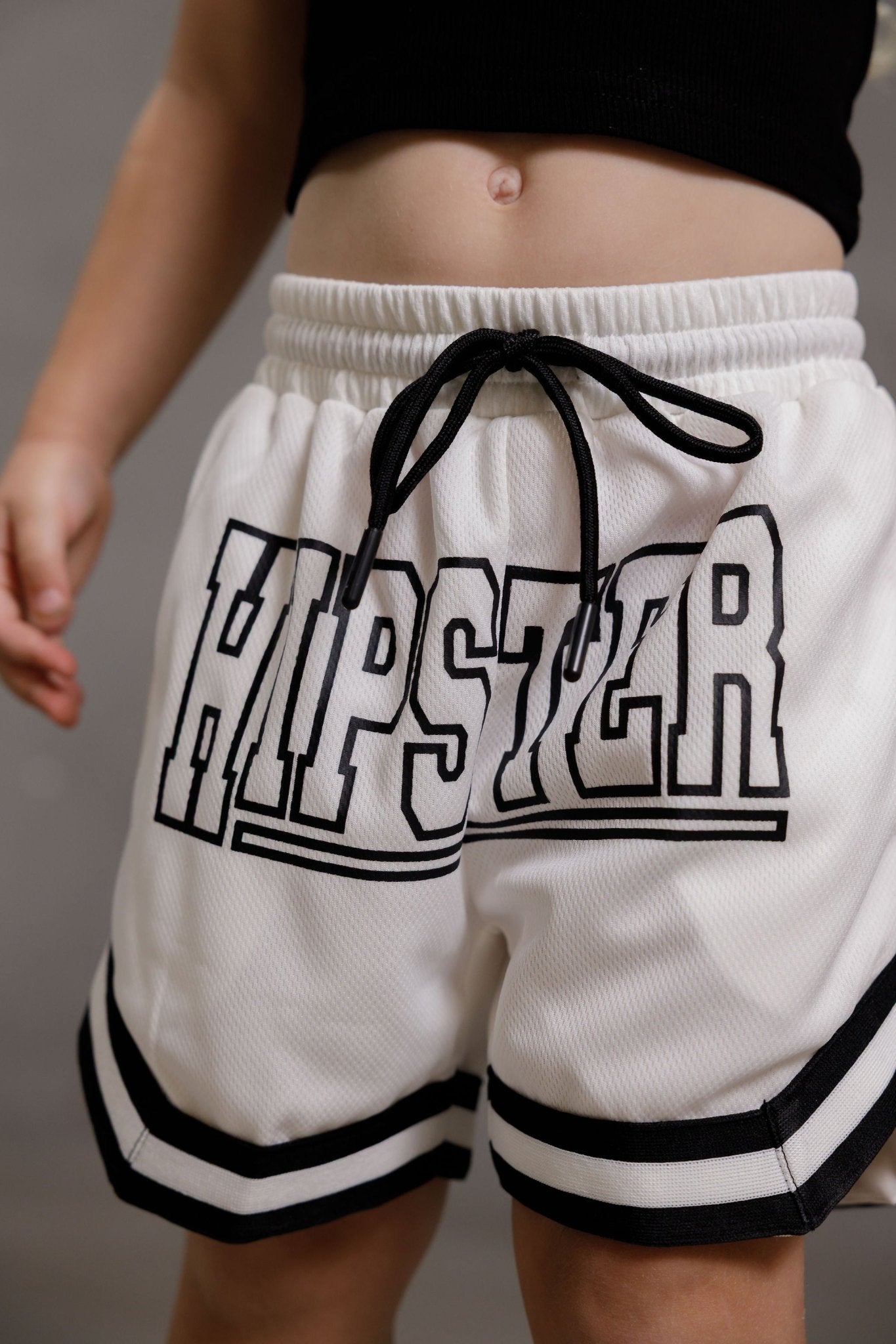 מכנס כדורסל לבן - Hipster