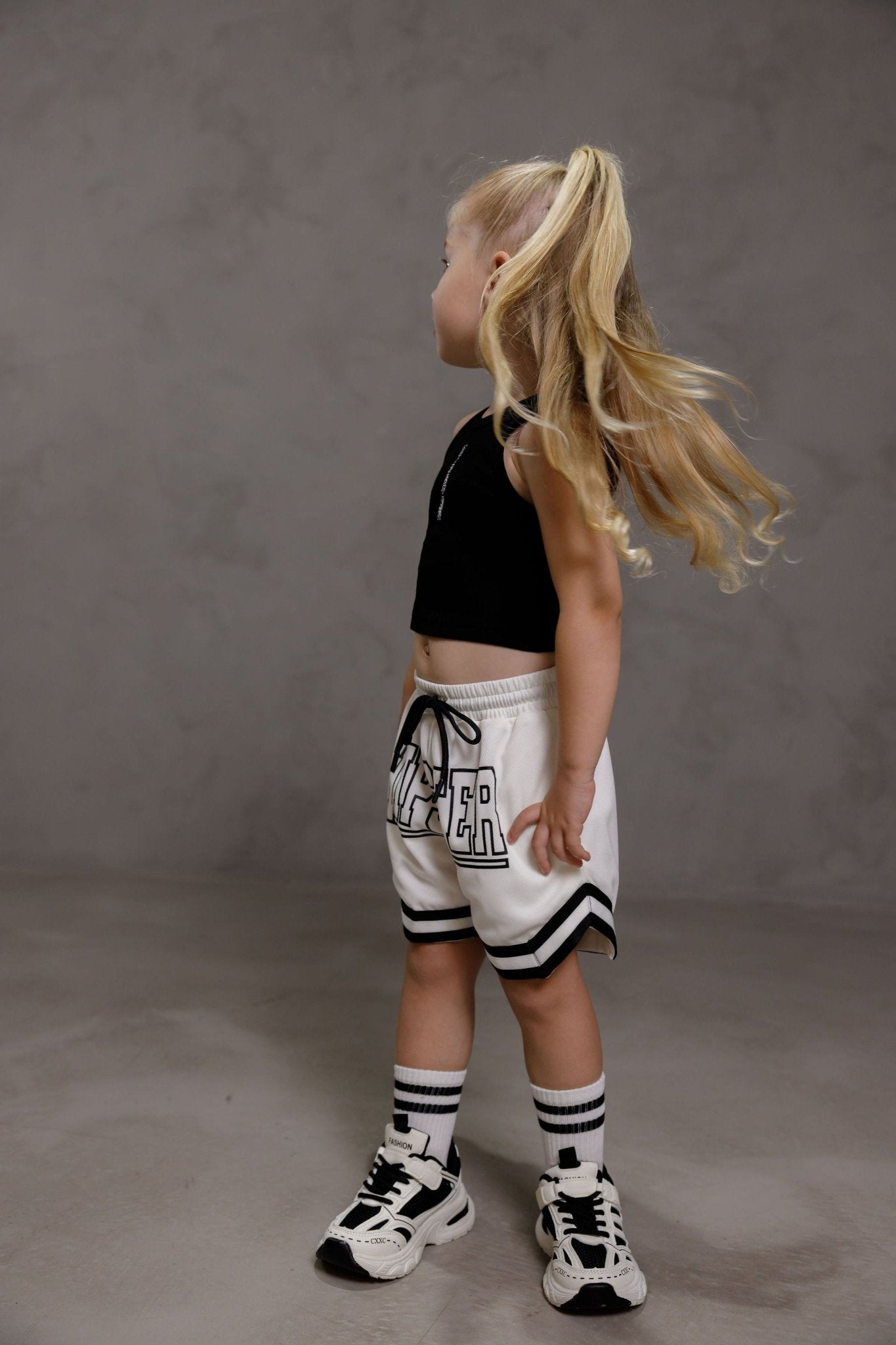 מכנס כדורסל לבן - Hipster