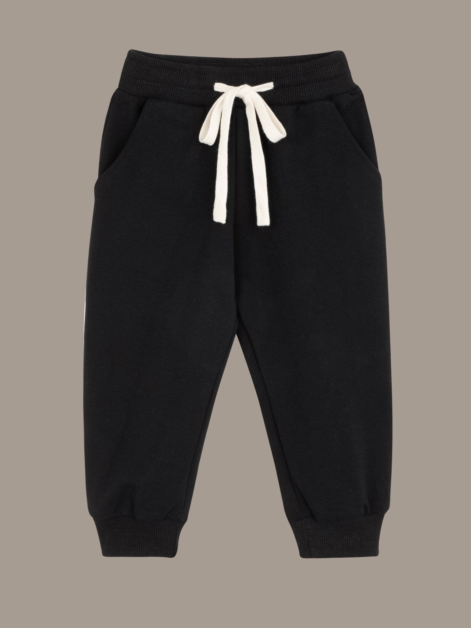 מכנס פראנץ טרי שחור - Hipster