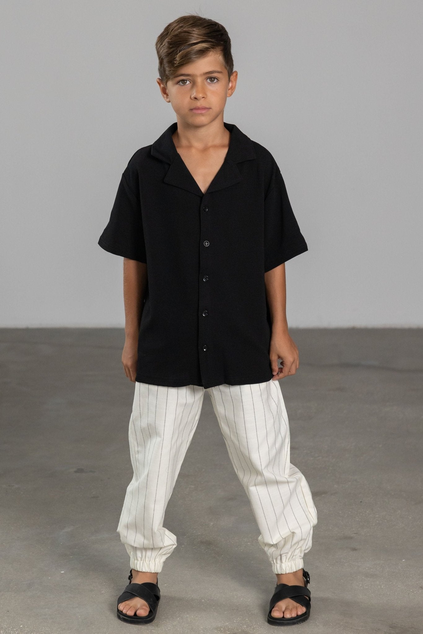 מכנס פשתן רפאל פסים - Hipster