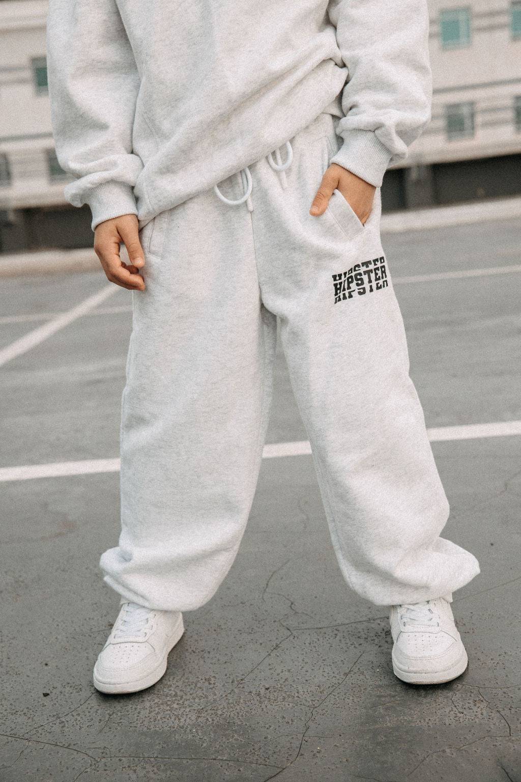 מכנס פוטר היפסטר אפור - Hipster