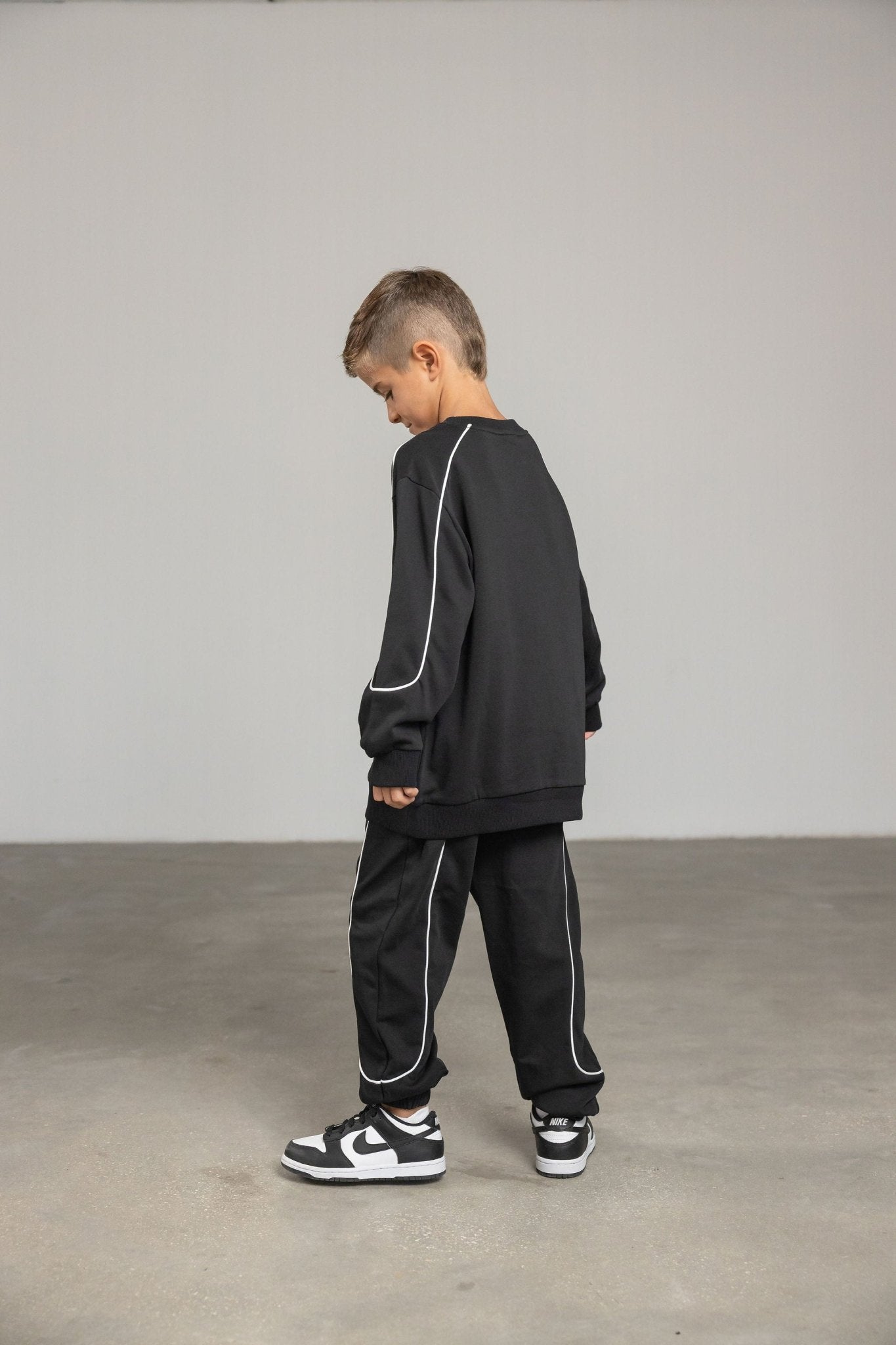 מכנס ג'קו שחור - Hipster