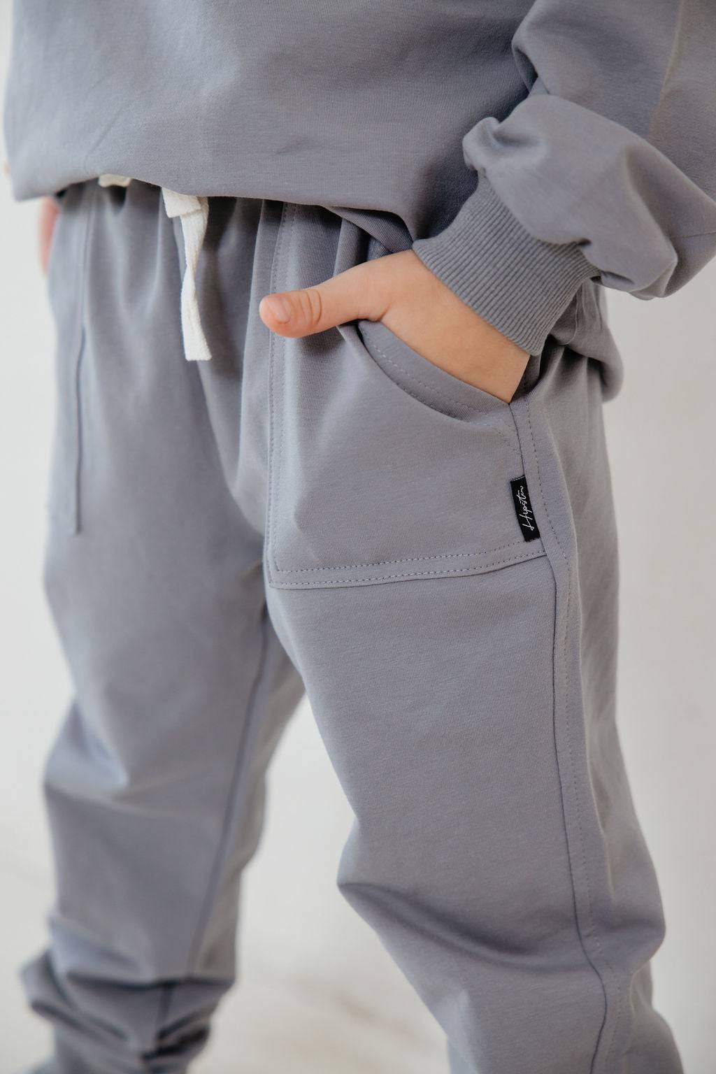 מכנס כיסים אפור - Hipster