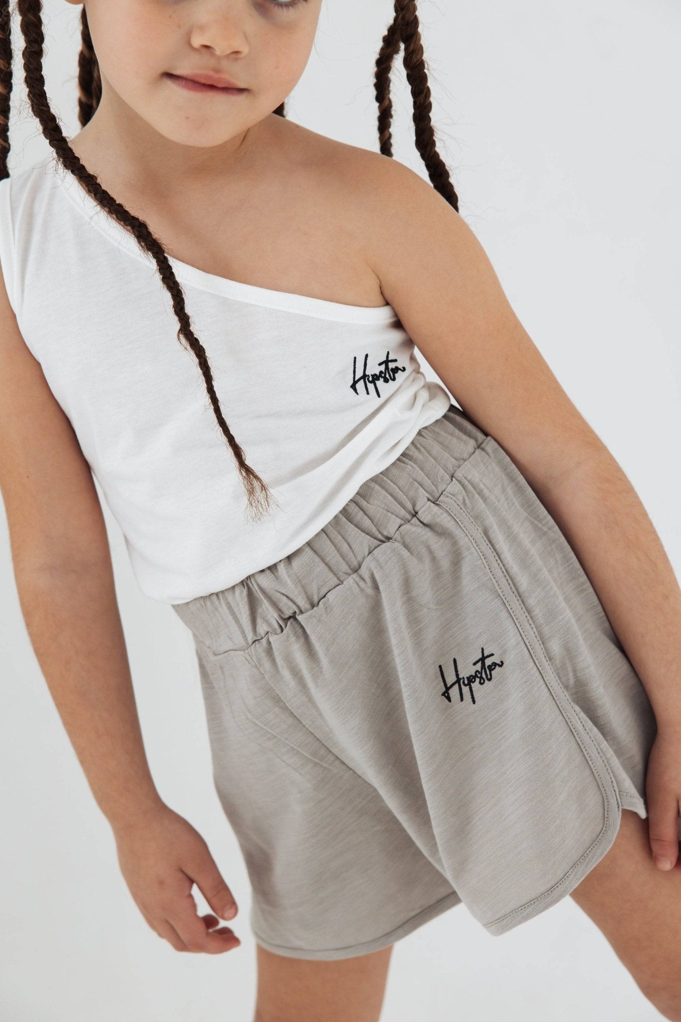 מכנס קצר בנות אפור - Hipster