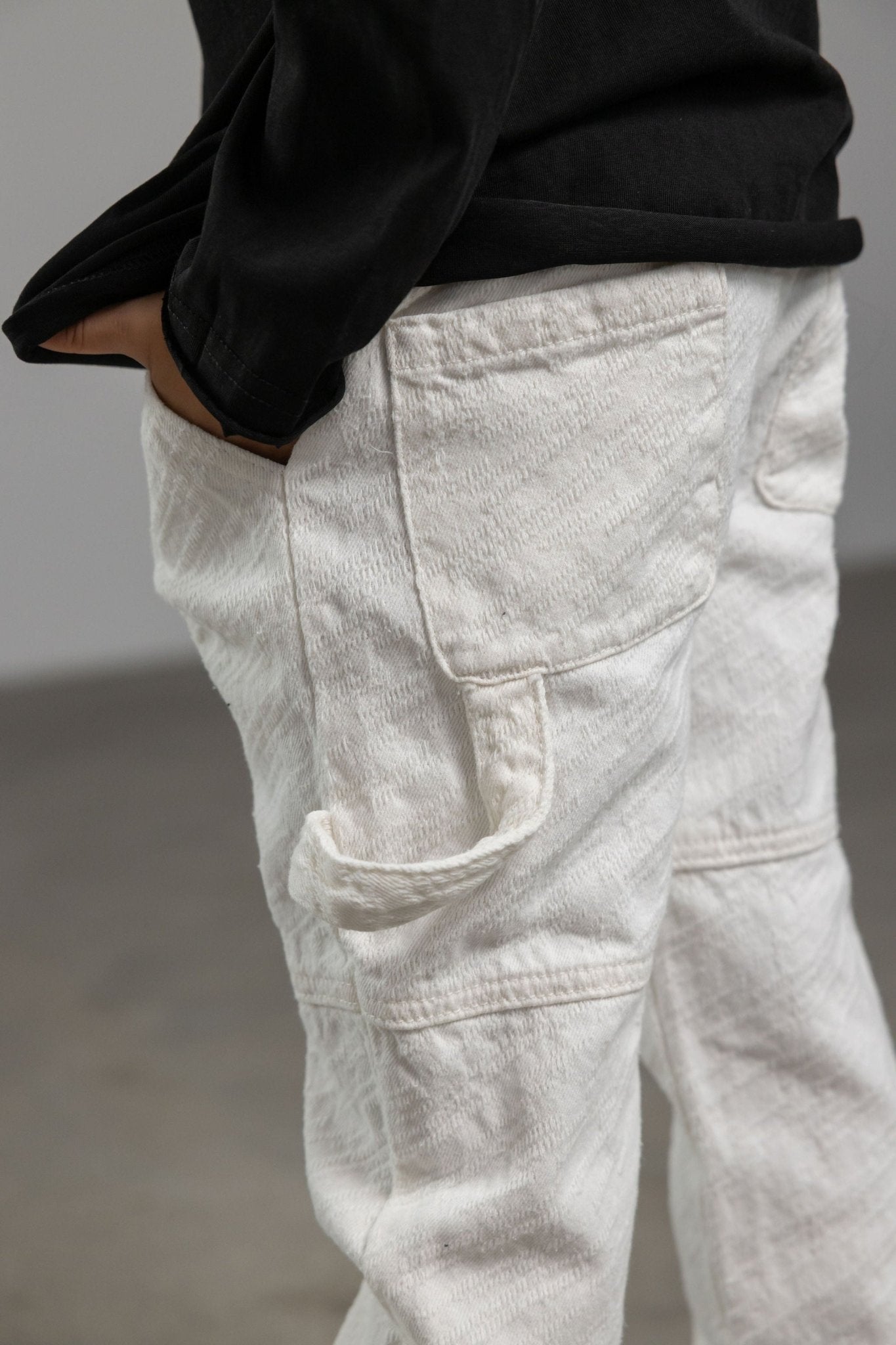 מכנס מאורו לבן - Hipster