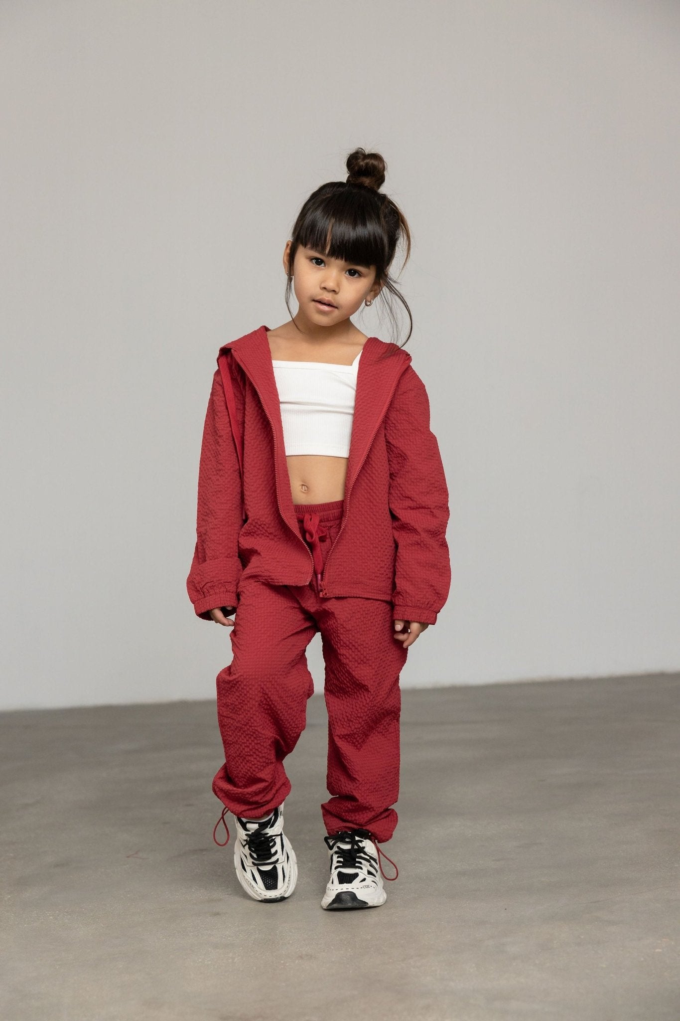 מכנס ניילון ג'יי בורדו - Hipster