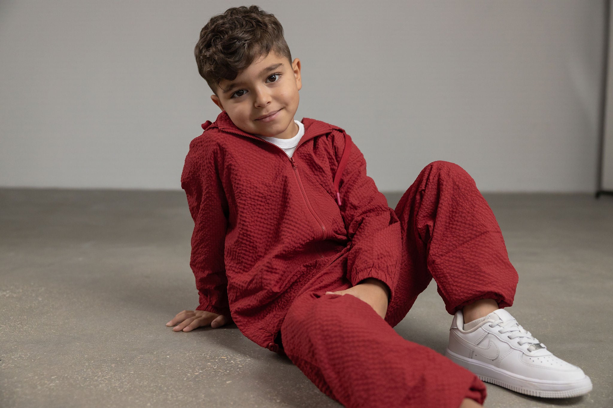 מכנס ניילון ג'יי בורדו - Hipster