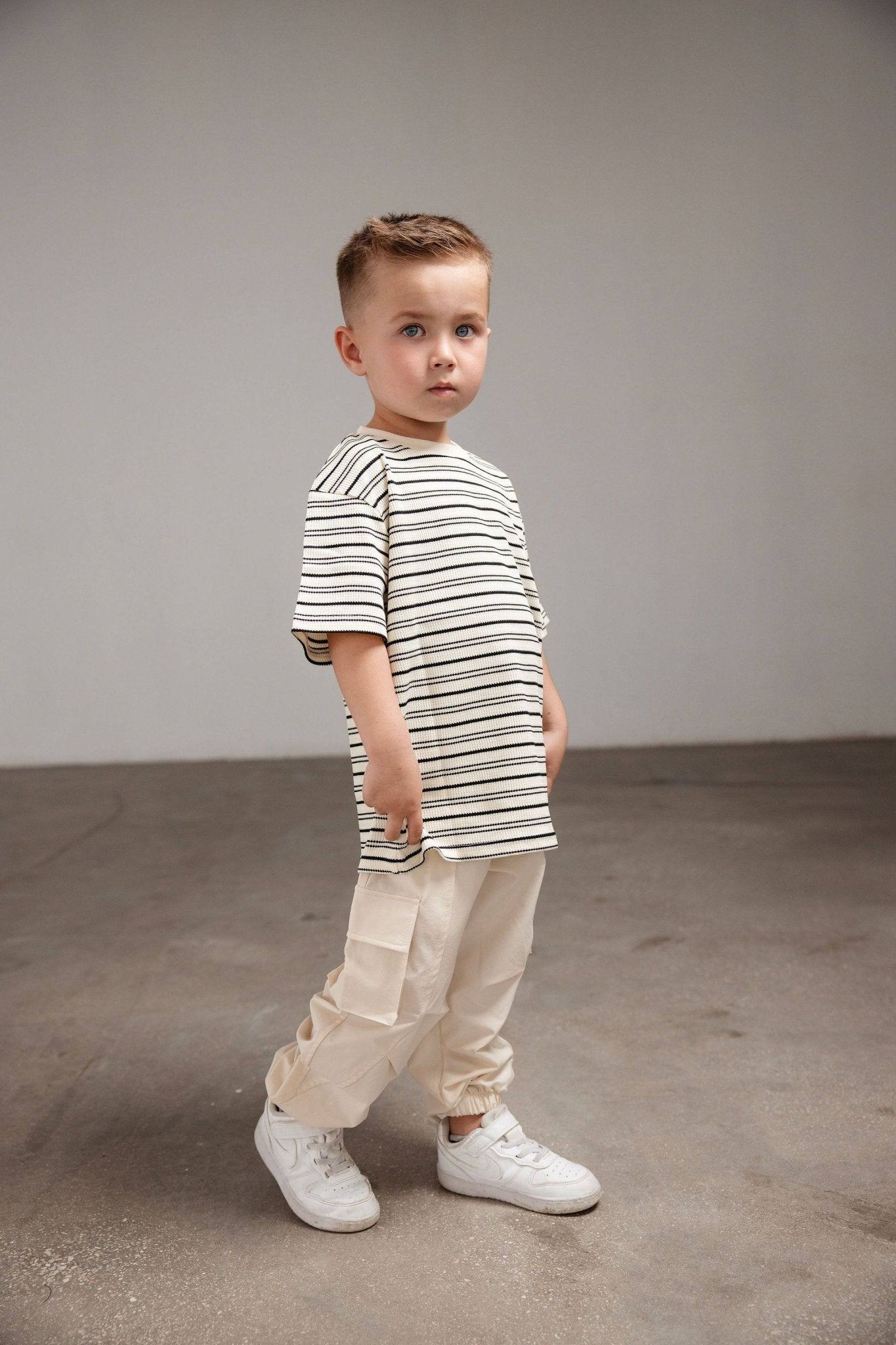 מכנס ניילון שמנת - Hipster