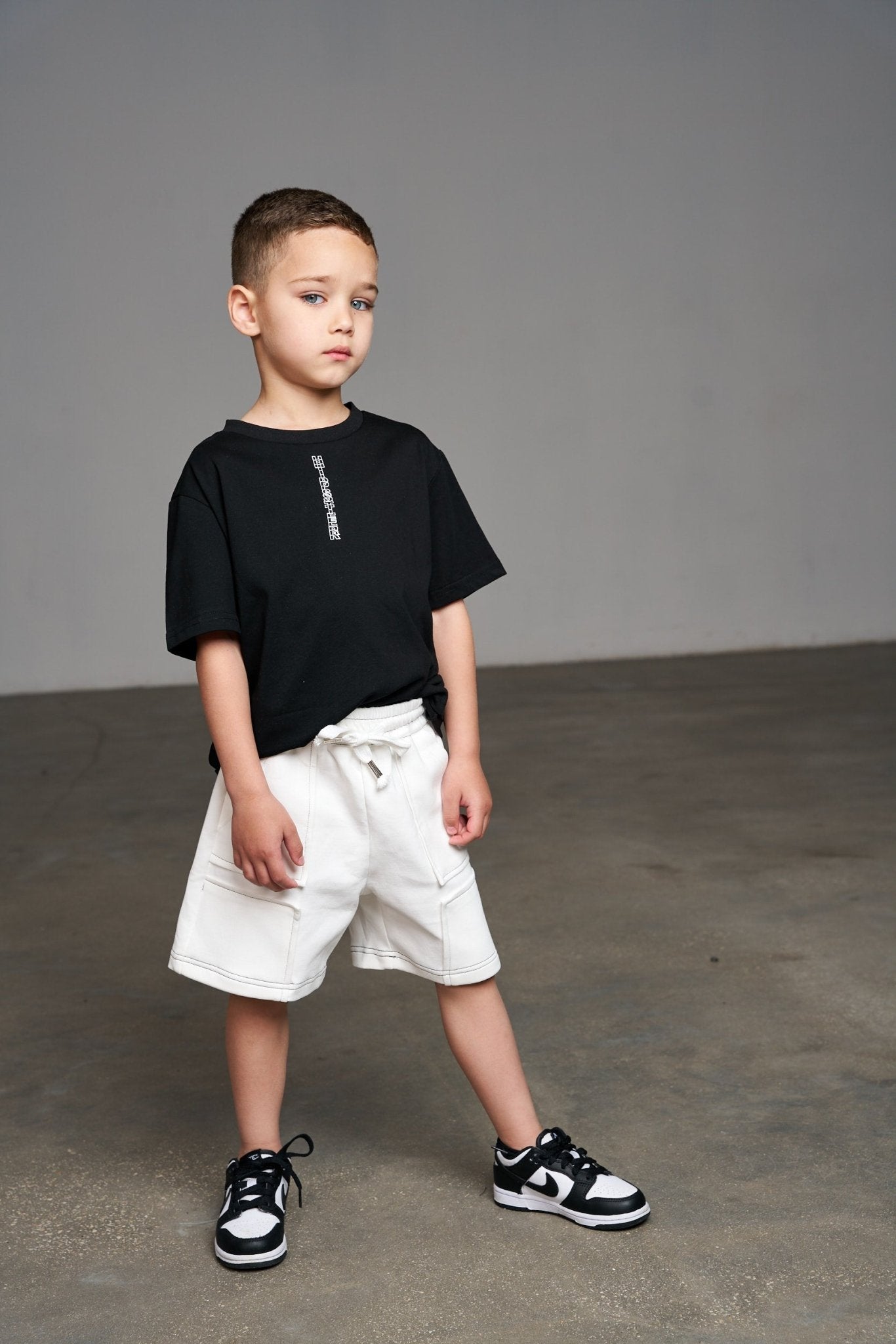 מכנס תיפורים קצר לבן - Hipster