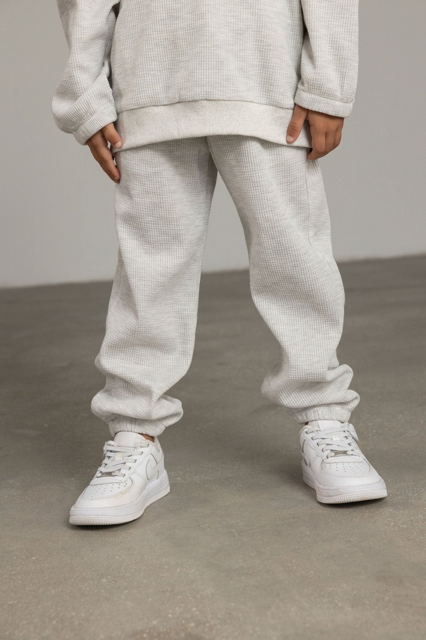 מכנס וופל AMIGOS אפור - Hipster