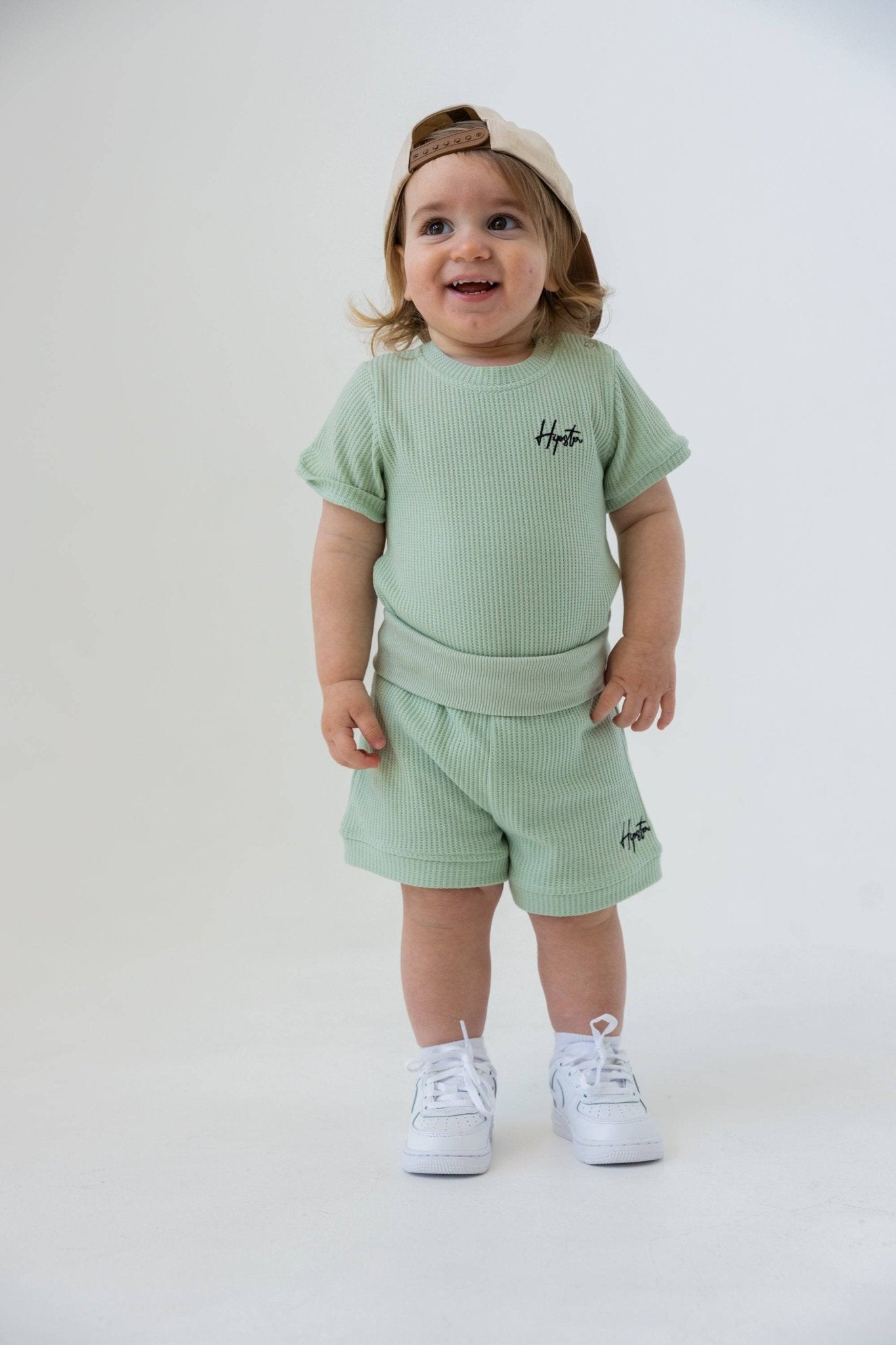 מכנס וופל מנטה - Hipster