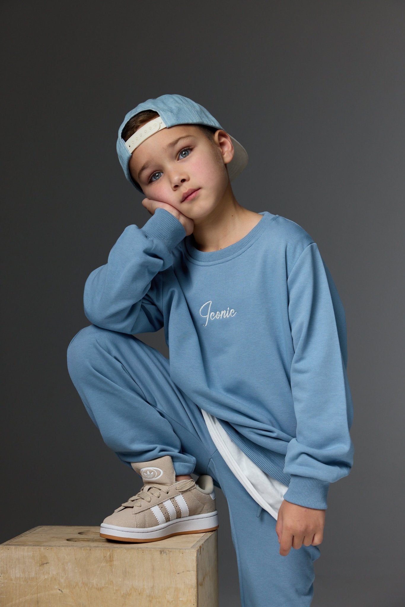 סוויטשרט אייקון ים - Hipster