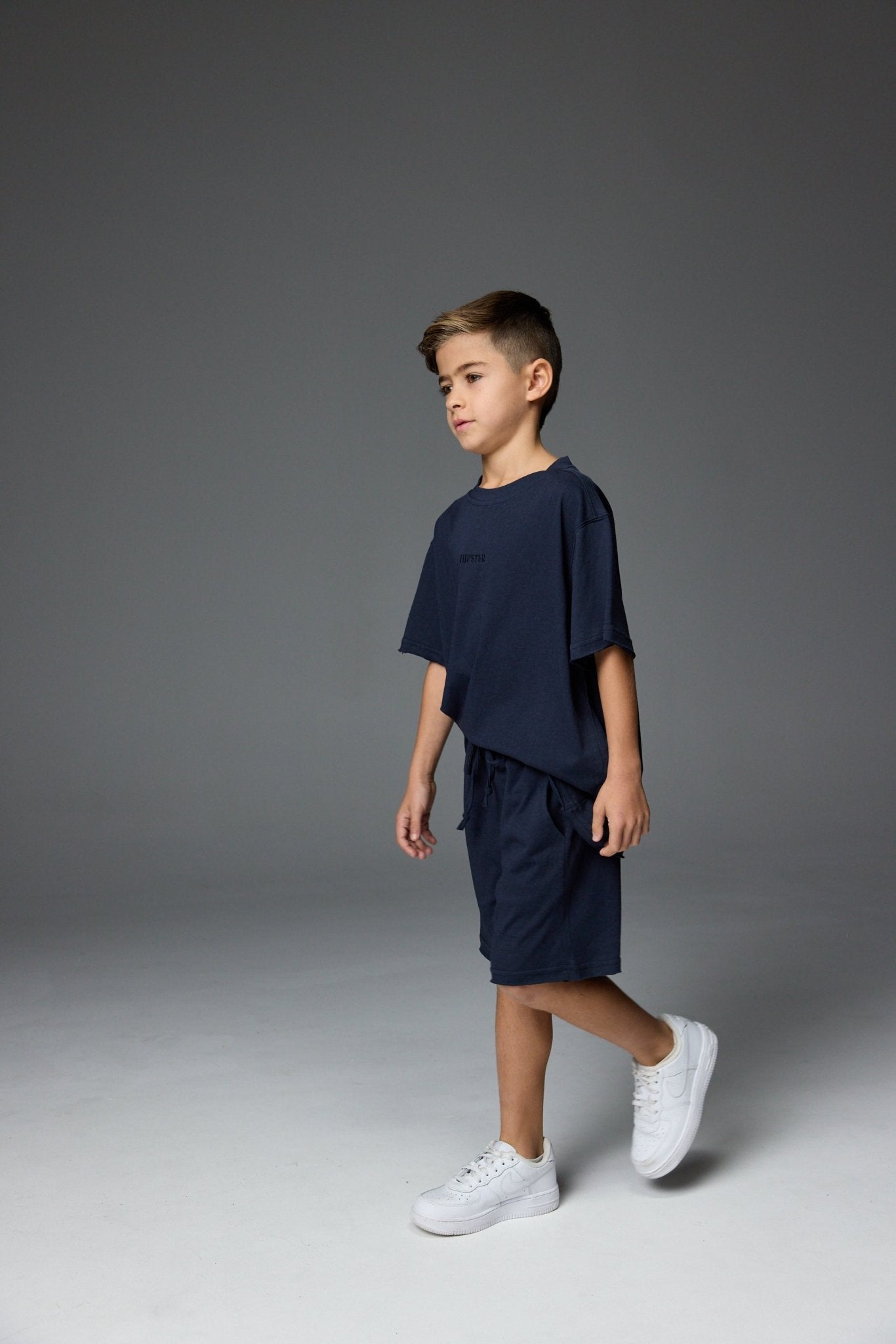 טישרט סופט כחול נייבי - Hipster