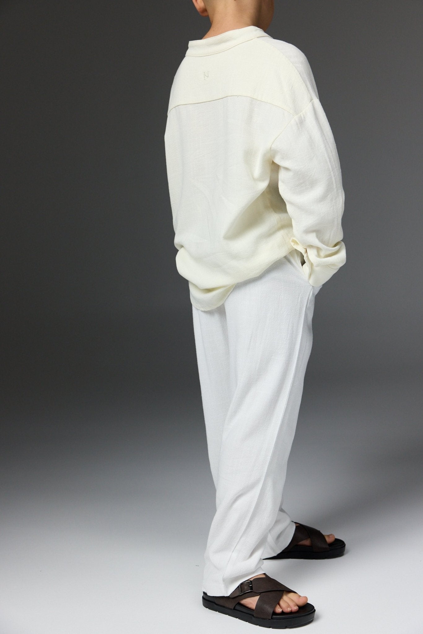 מכנס יאן לבן - Hipster