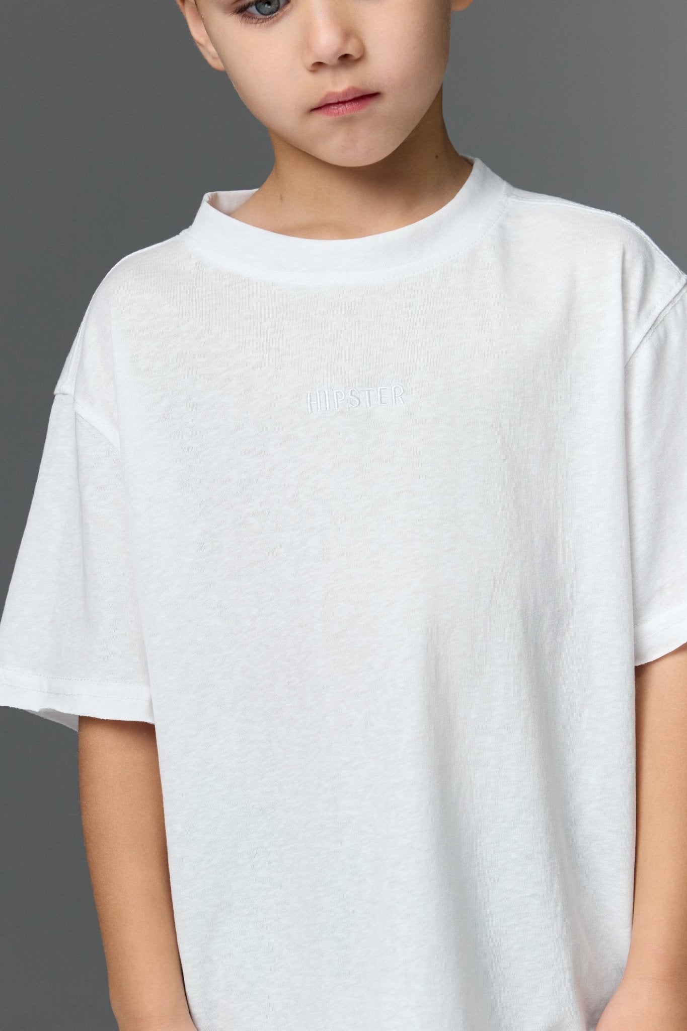 טישרט סופט לבנה - Hipster