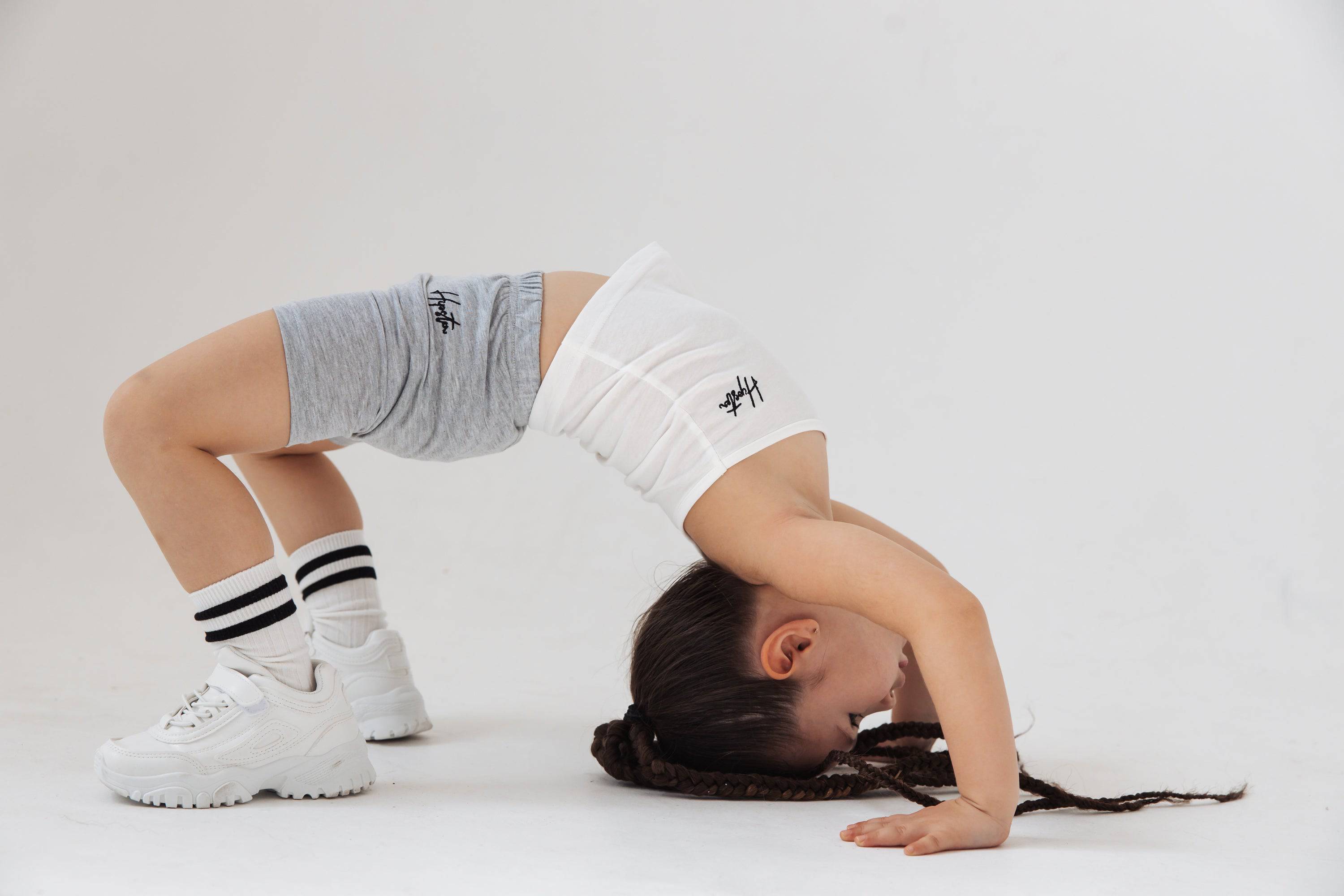 טייץ אפור קצר - Hipster