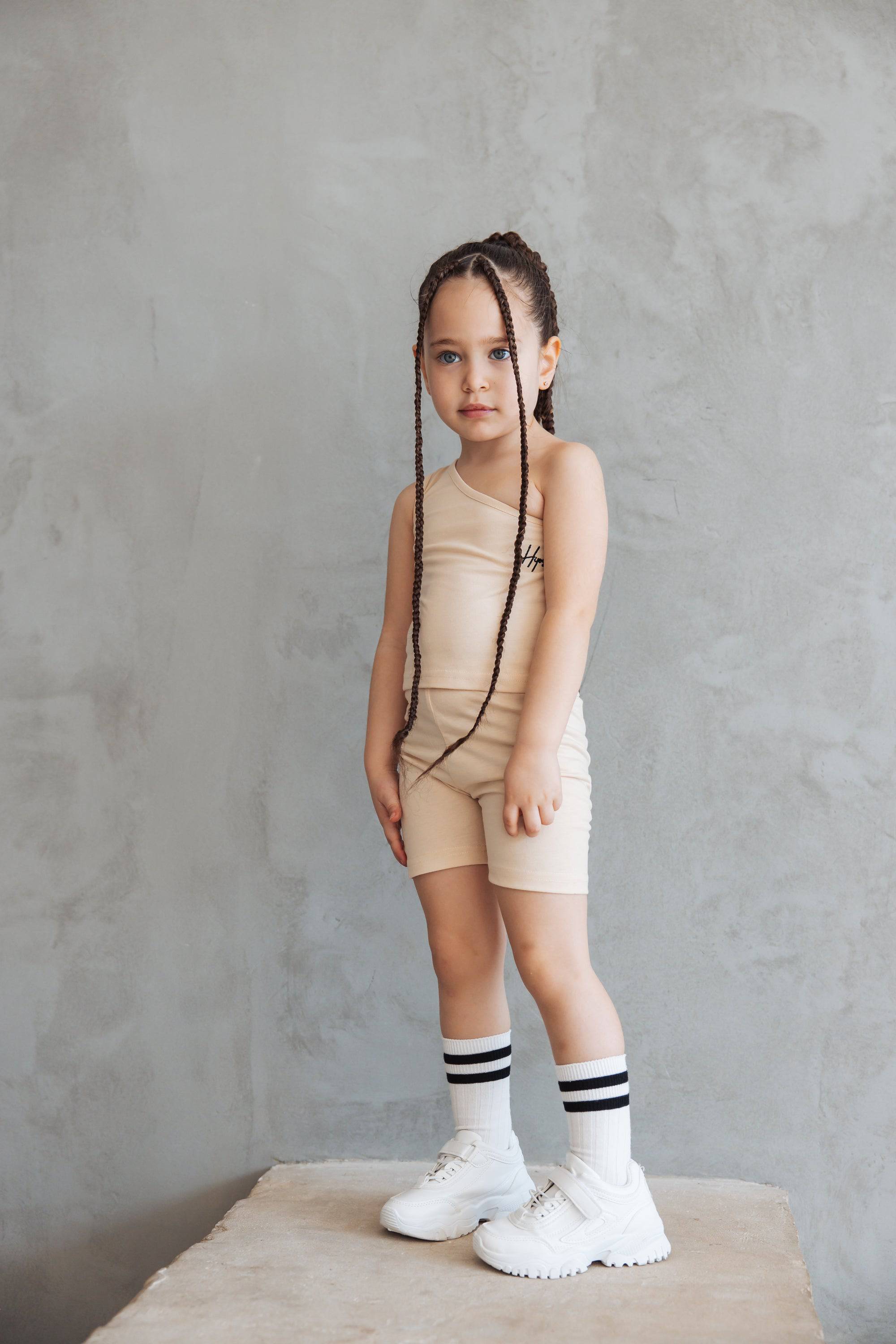 טייץ בז' קצר - Hipster