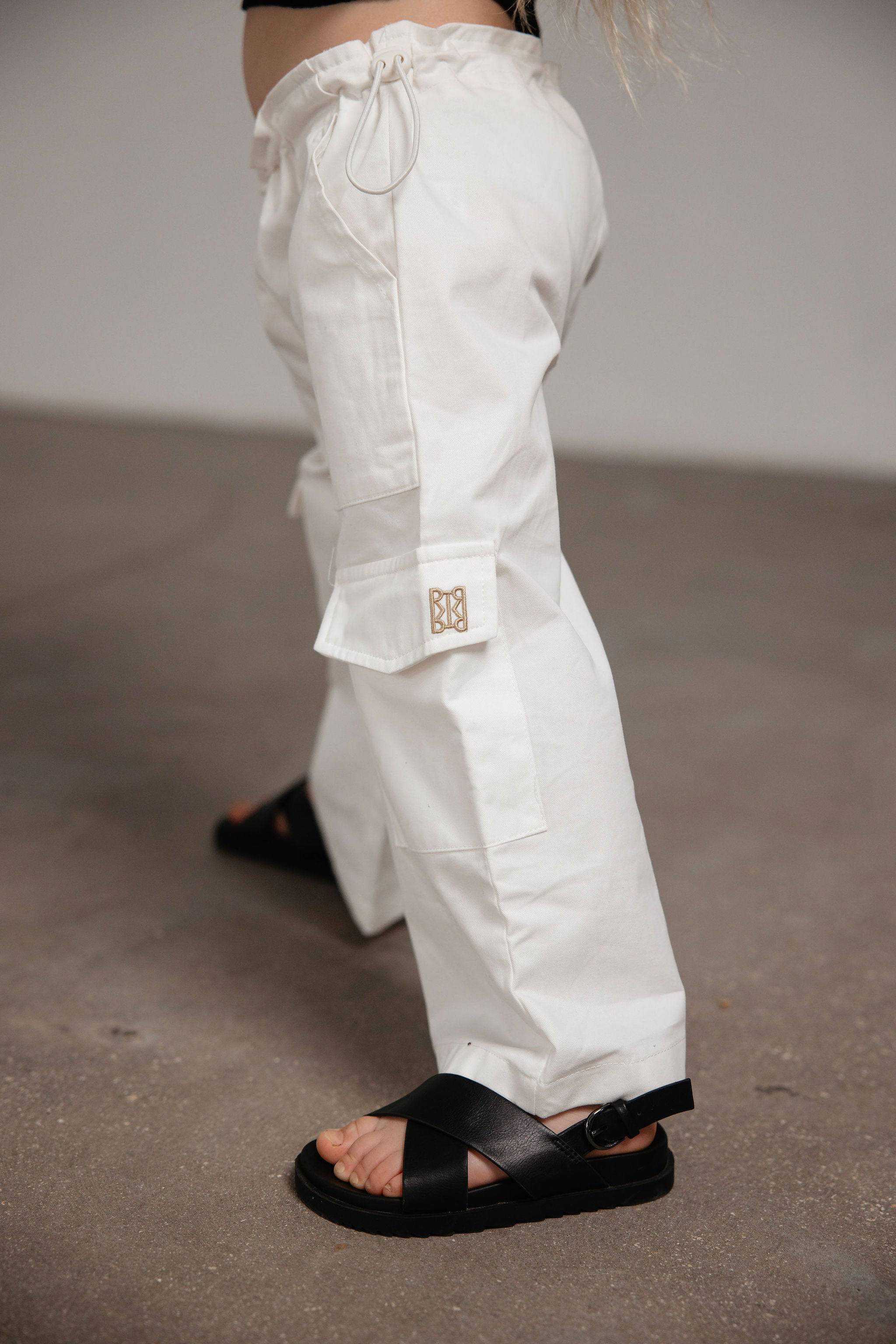 מכנס ליב לבן - Hipster