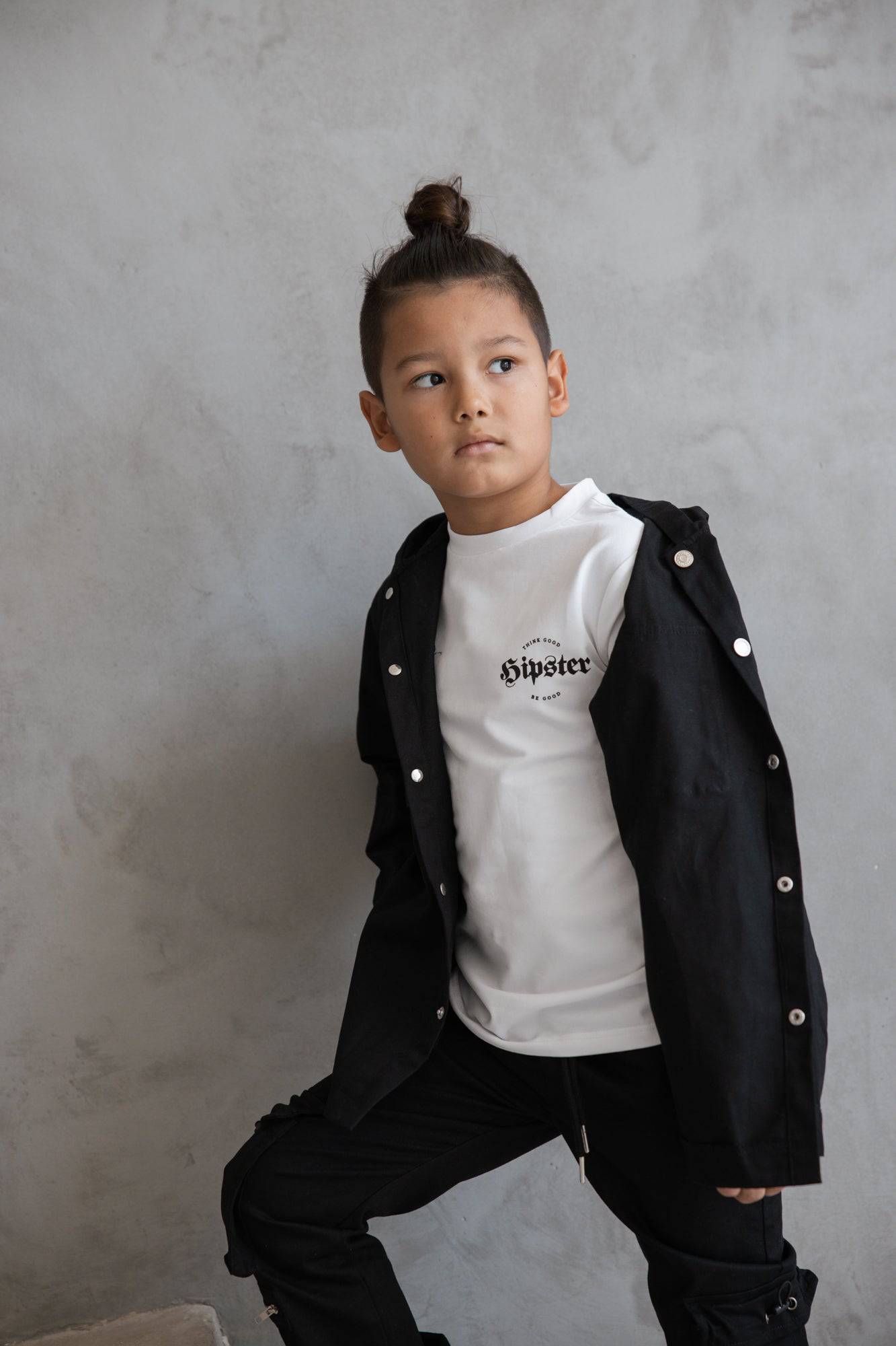 ג'קט שחור - Hipster
