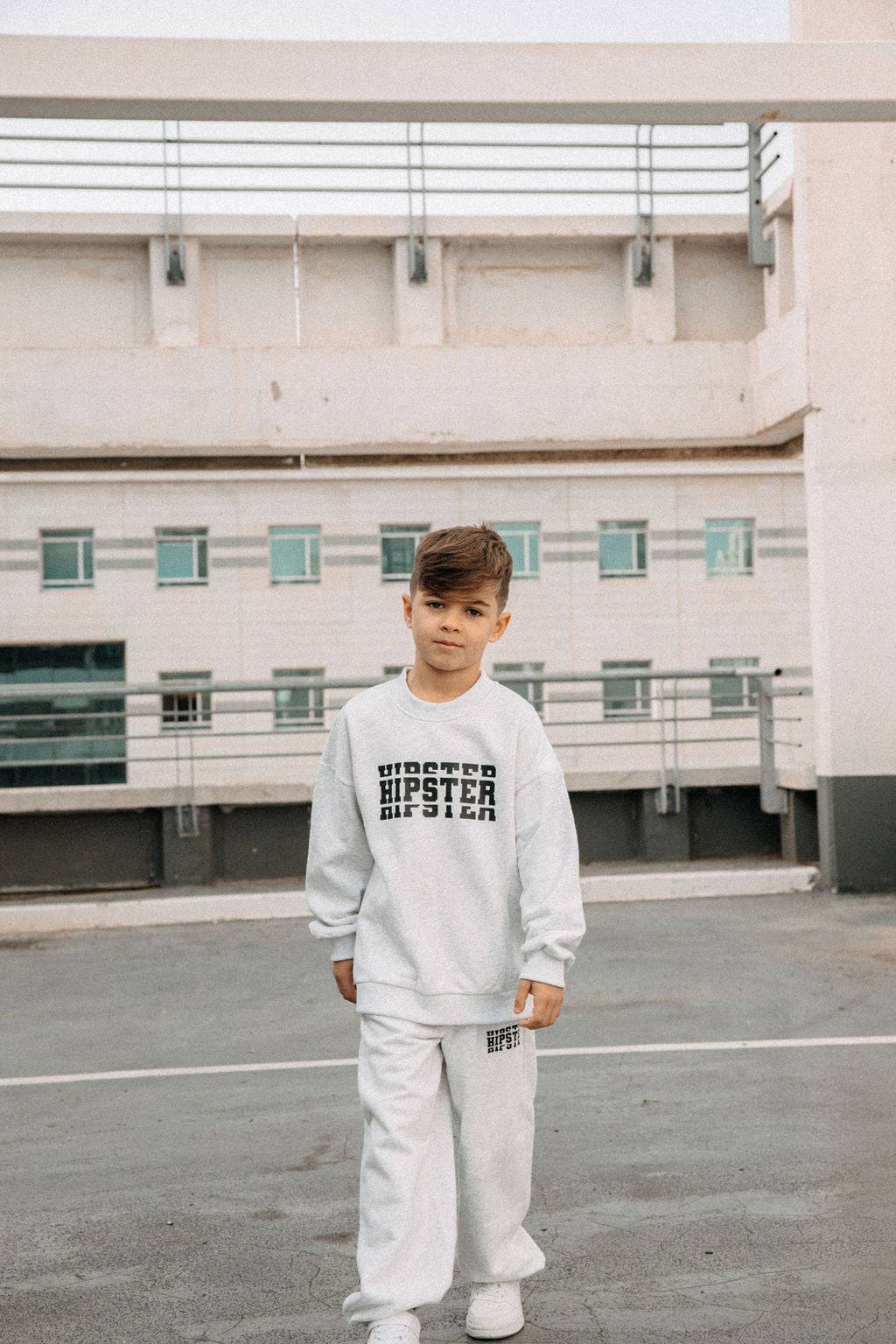 מכנס פוטר היפסטר אפור - Hipster