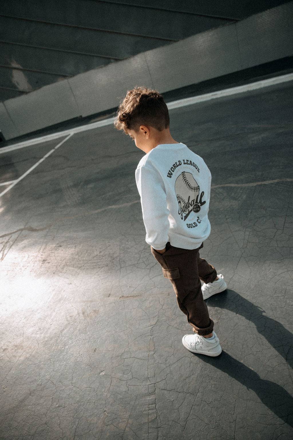 חליפת בייסבול ביגוד ילדים