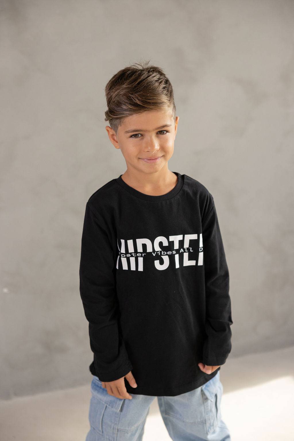 טישרט דילן שחורה - Hipster