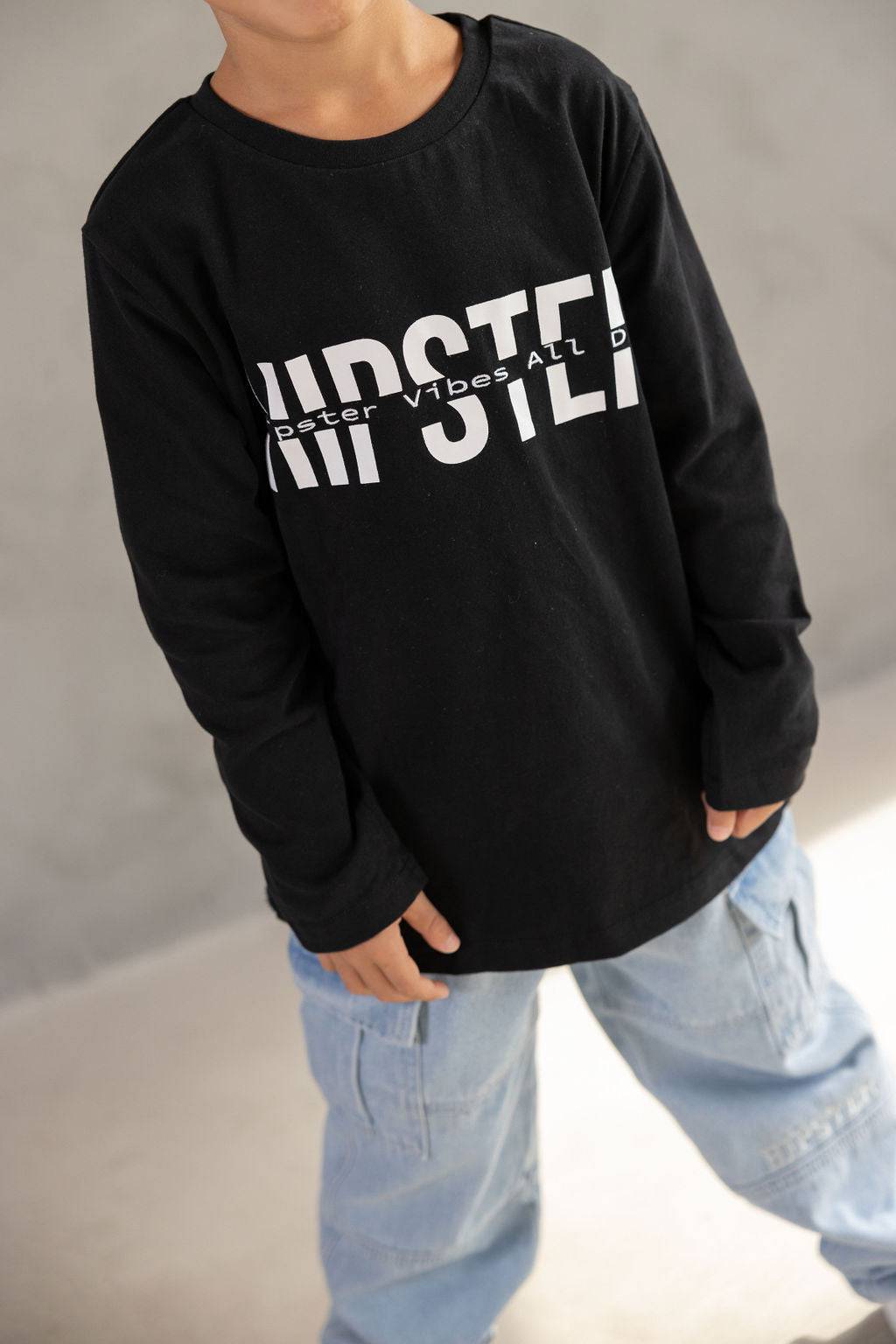 טישרט דילן שחורה - Hipster