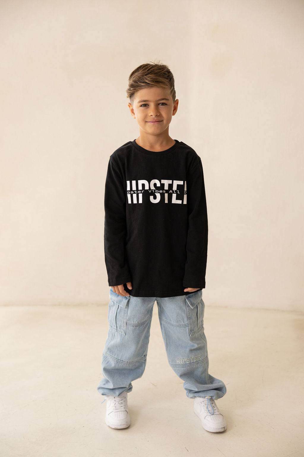 טישרט דילן שחורה - Hipster