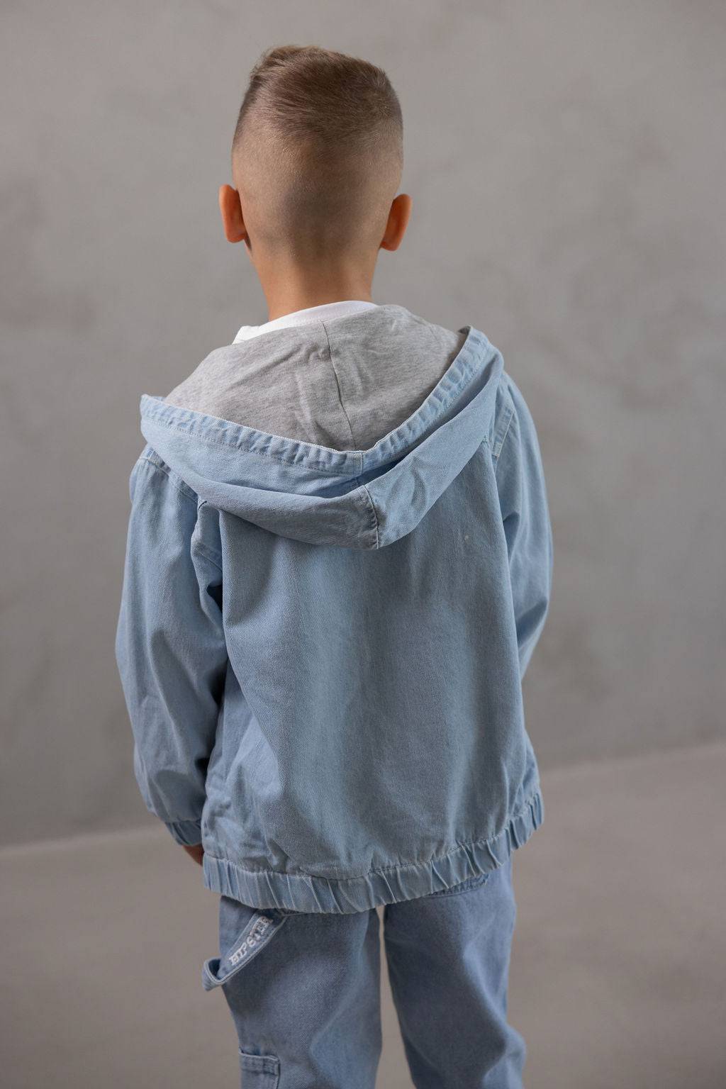 ג'קט ג'ינס בהיר ווש - Hipster