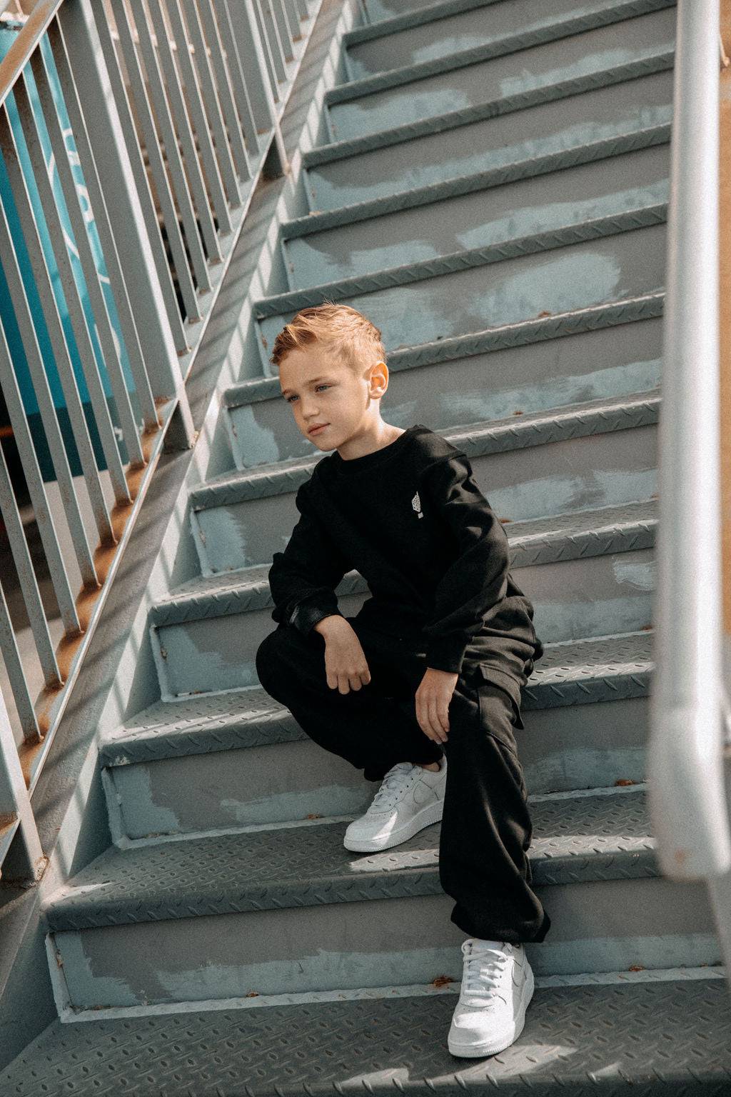 חליפת קוביות ביגוד ילדים