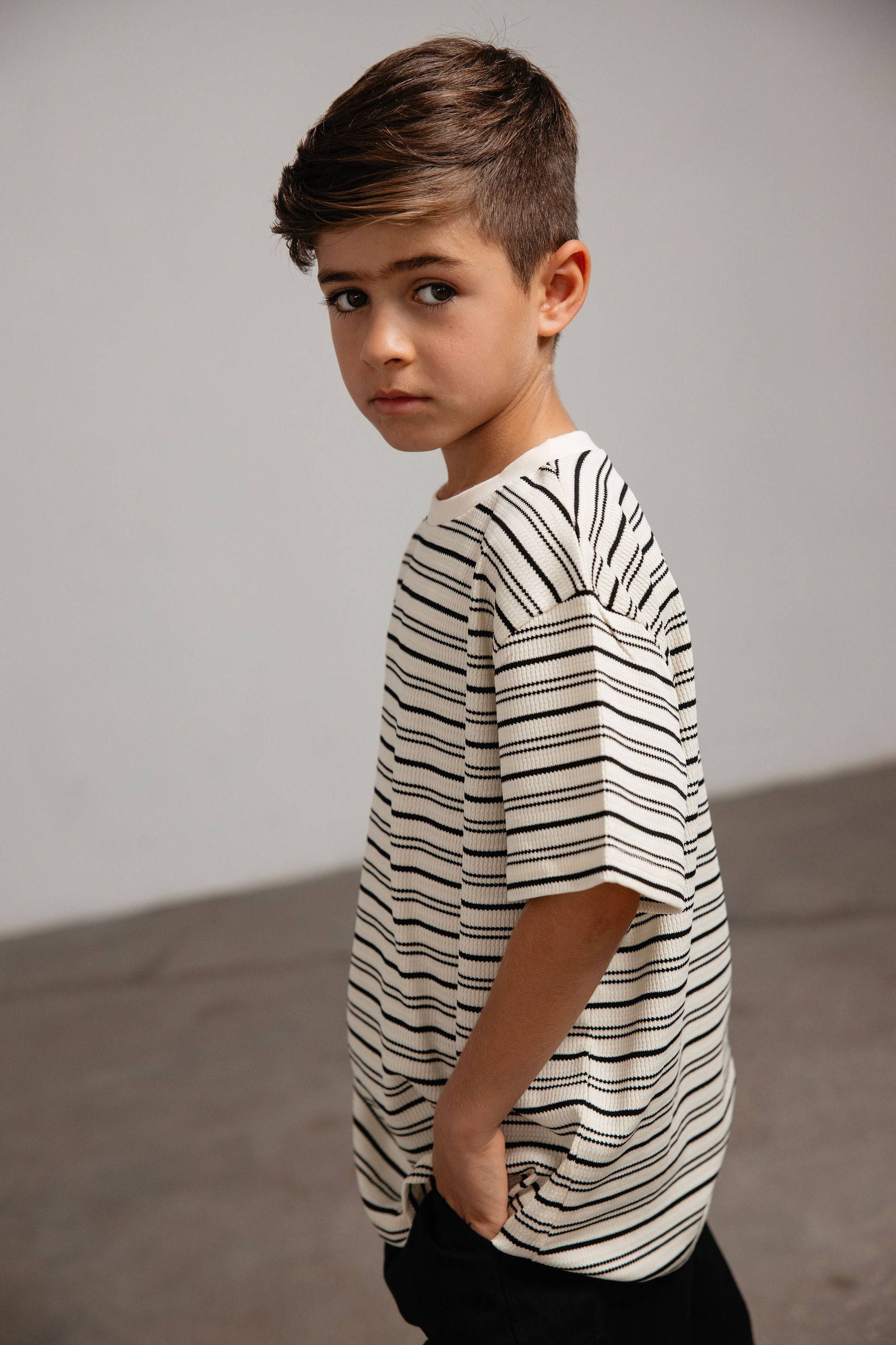 חולצת אוברסייז פסים - Hipster