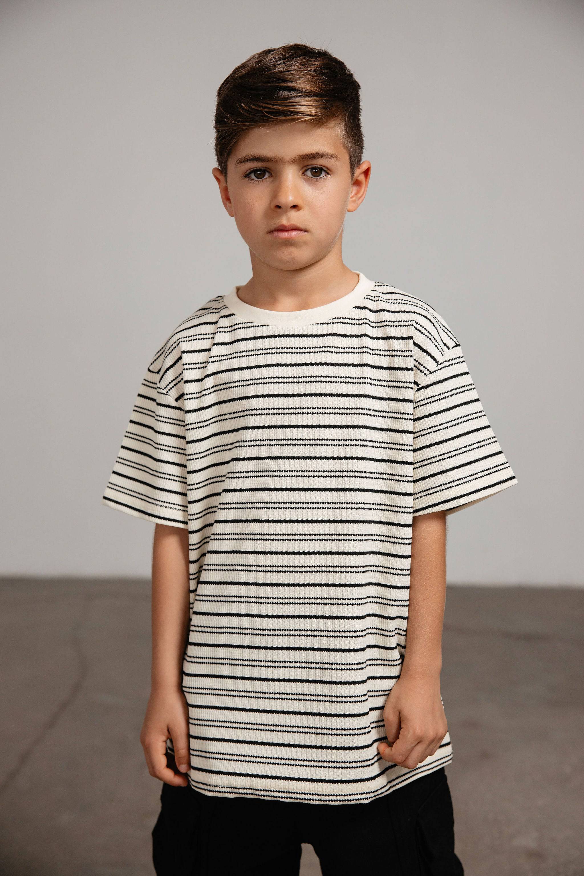 חולצת אוברסייז פסים - Hipster