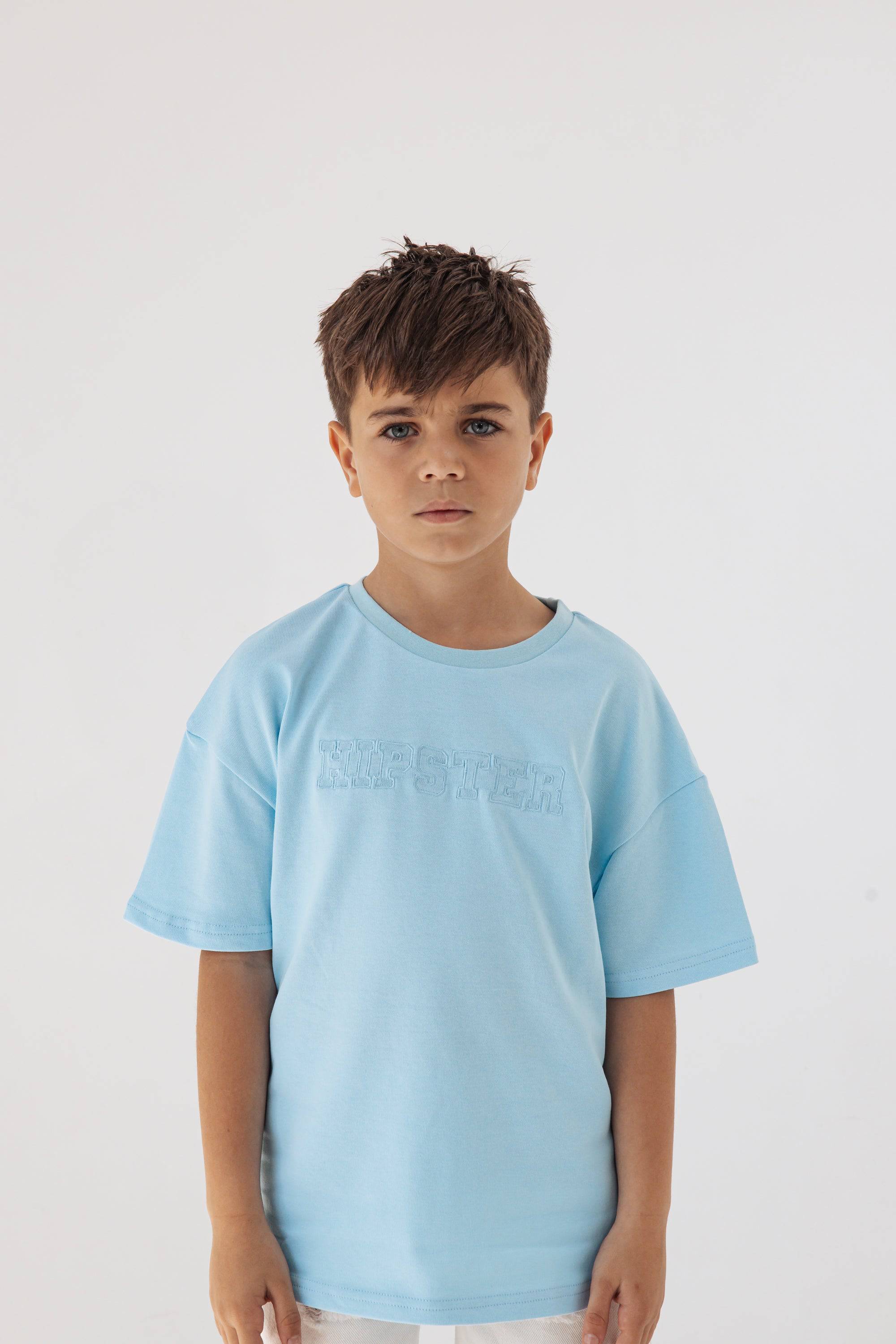 טישרט טוני תכלת - Hipster