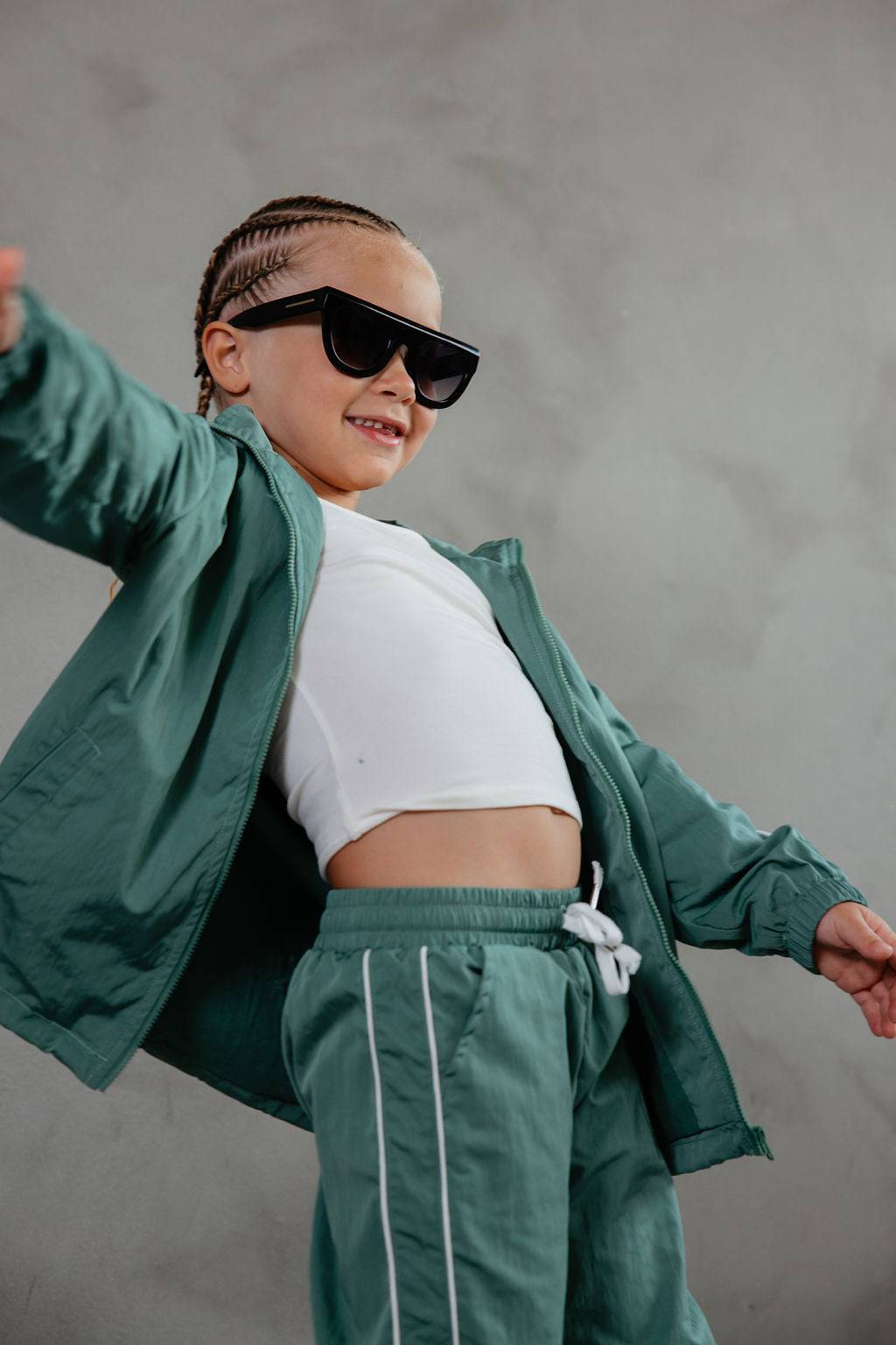 ג'קט ניילון ירוק - Hipster