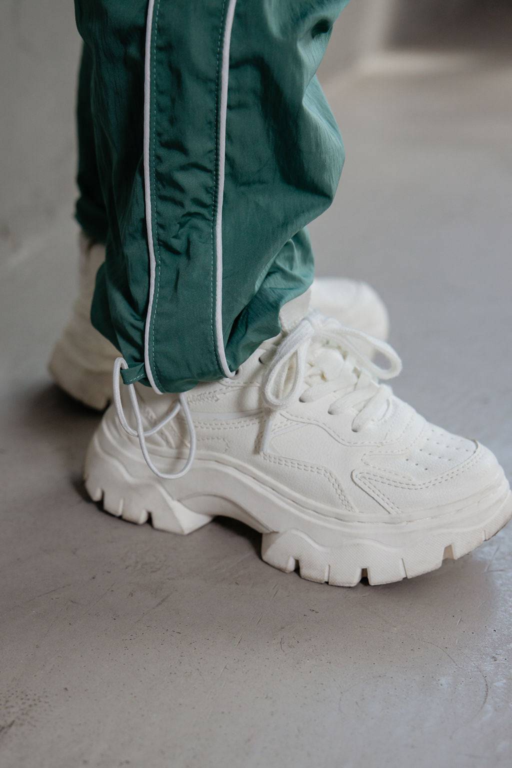 מכנס ניילון ירוק - Hipster