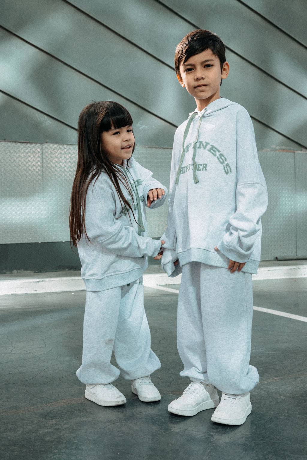 מכנס HAPPINESS אפור - Hipster