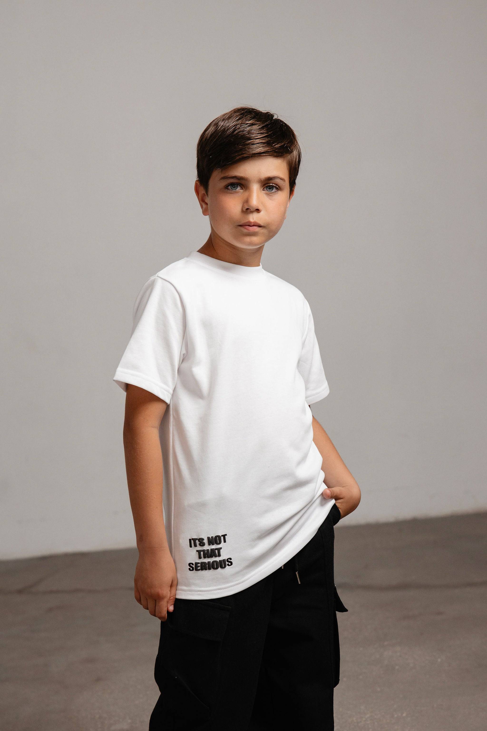 טישרט סמית לבנה - Hipster