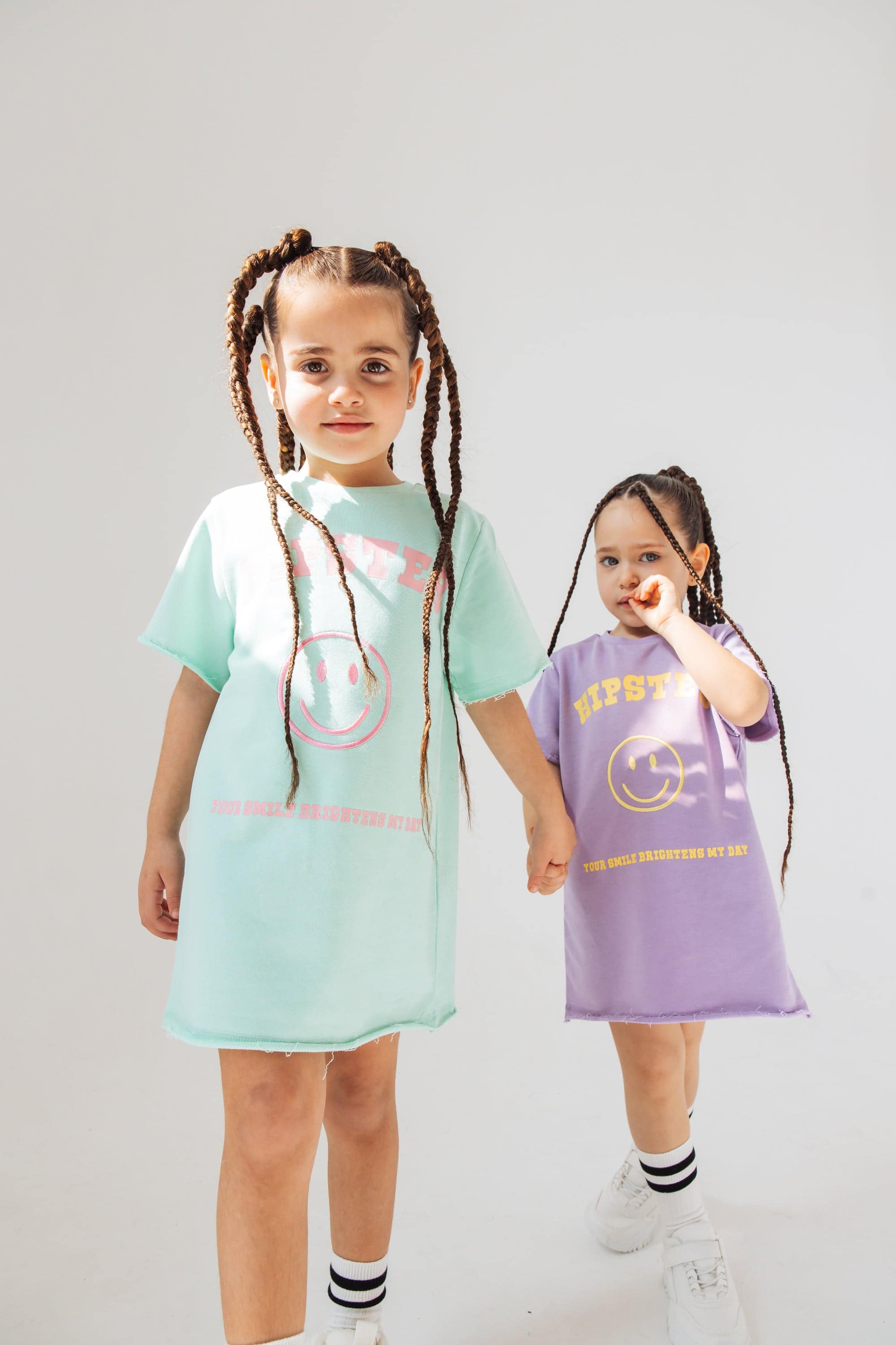 ירוקה Smile שמלת - Hipster