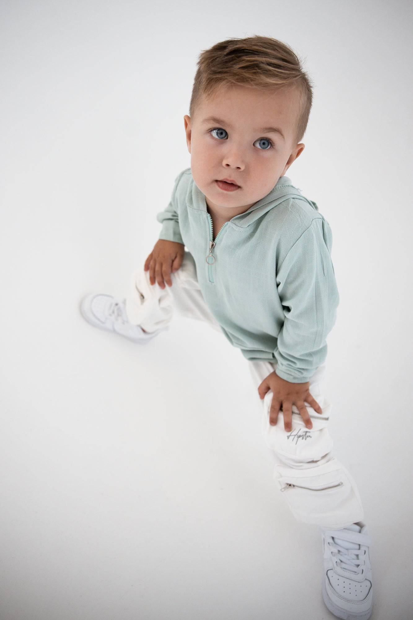 חולצת פשתן ריצרץ ים - Hipster