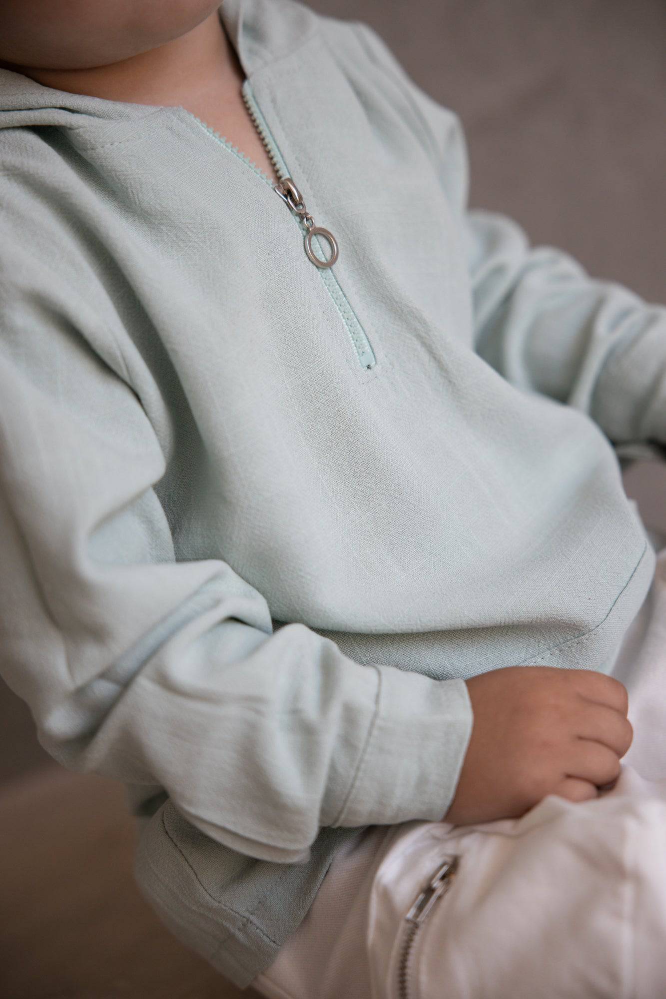 חולצת פשתן ריצרץ ים - Hipster