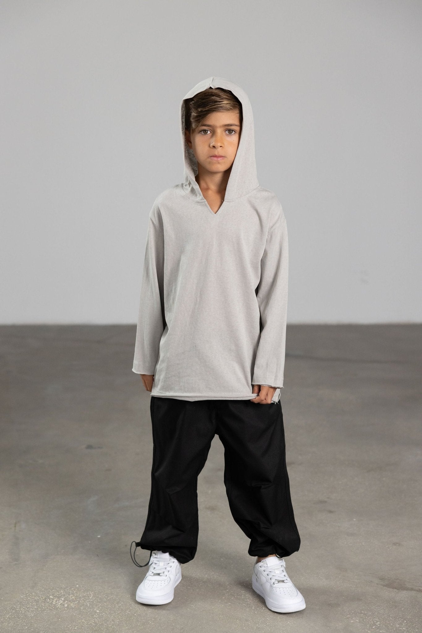 חולצת מילו אפורה - Hipster