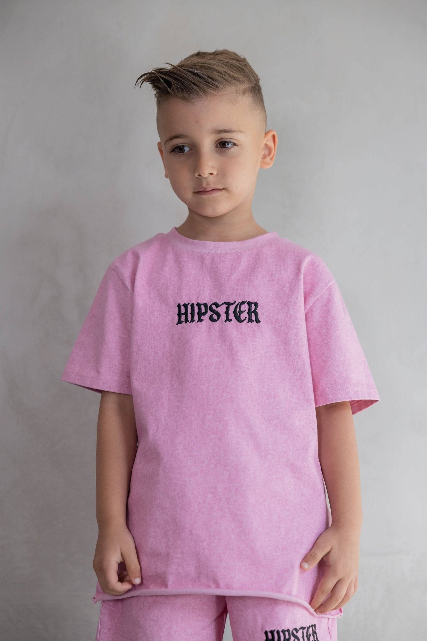 wash חליפת ורודה - Hipster