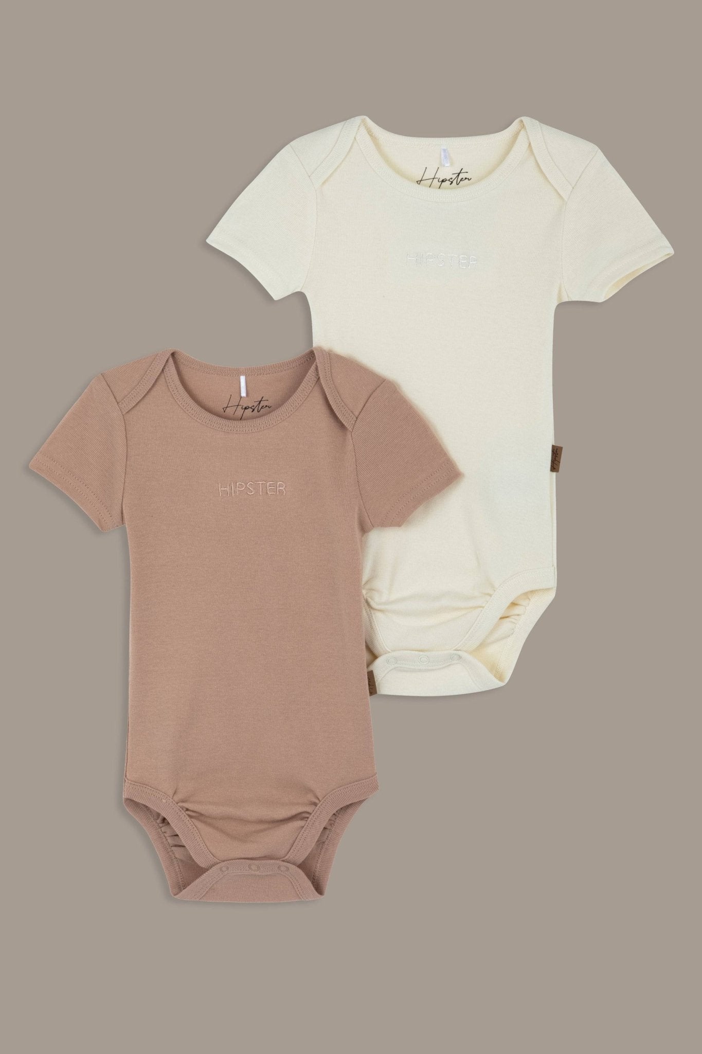 זוג בגדי גוף קצרים פודרה - Hipster