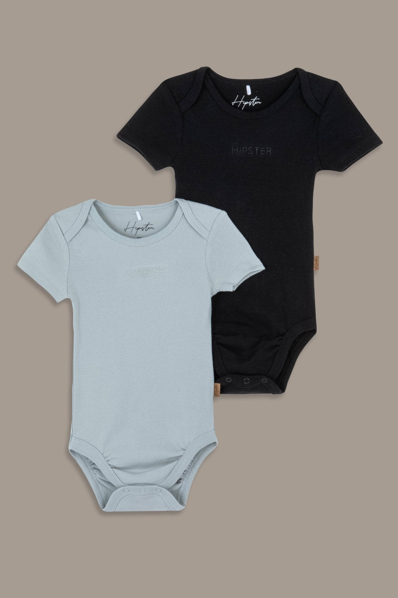 זוג בגדי גוף קצרים שחור - Hipster