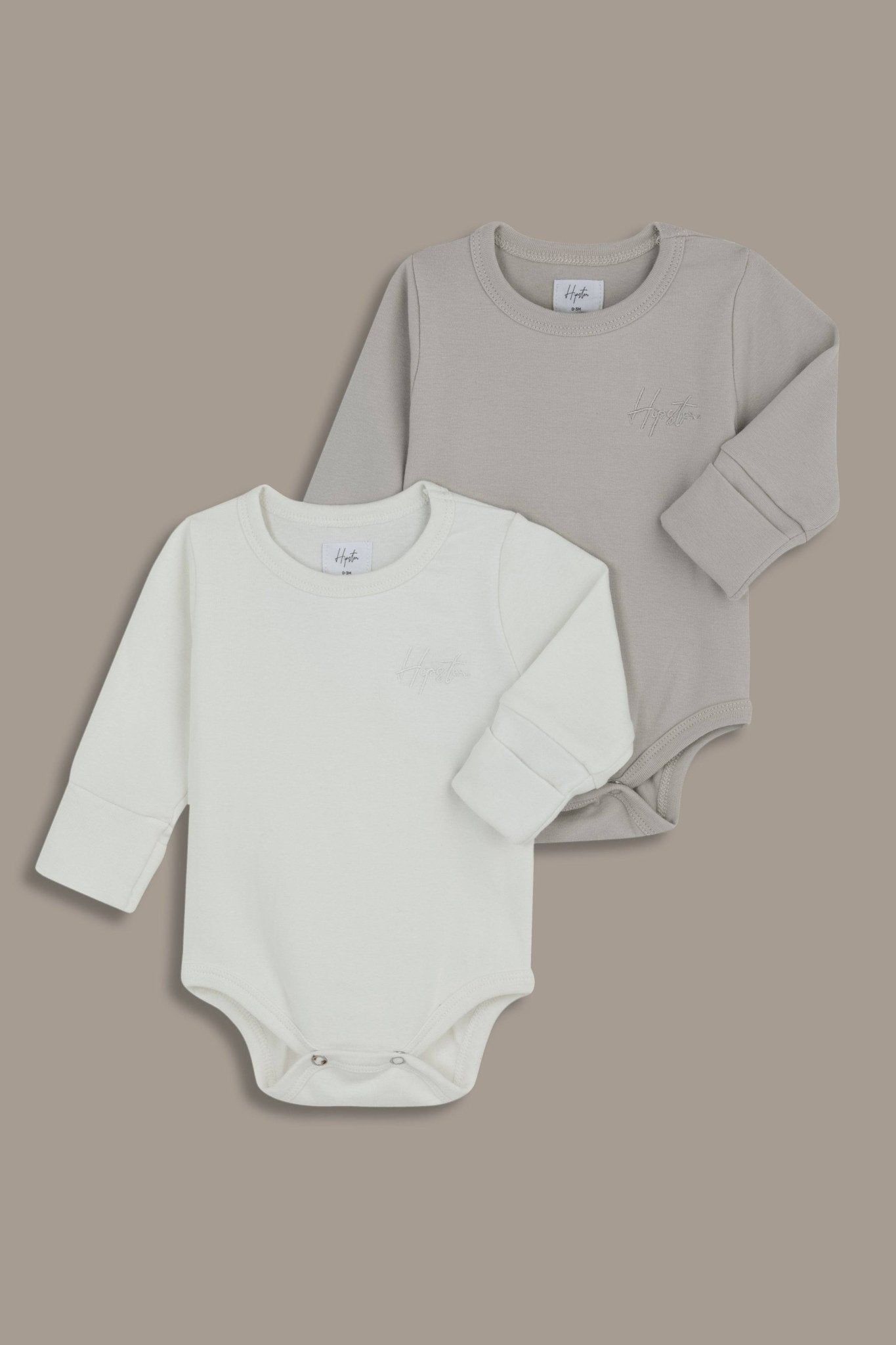 זוג בגדי גוף לתינוק - Hipster