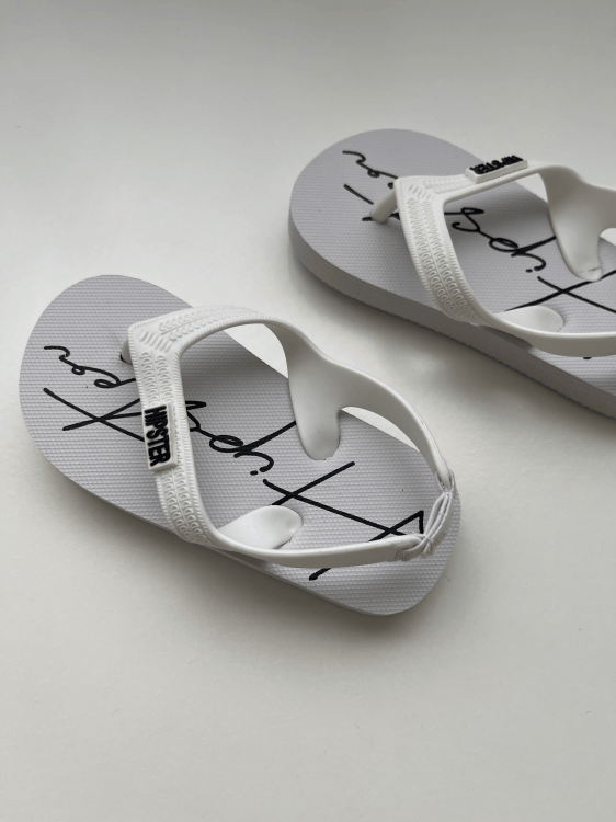 כפכפי HIPSTER לבנים מידה - Hipster