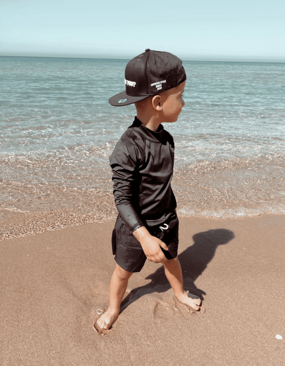 מכנס בגד ים שחור - Hipster